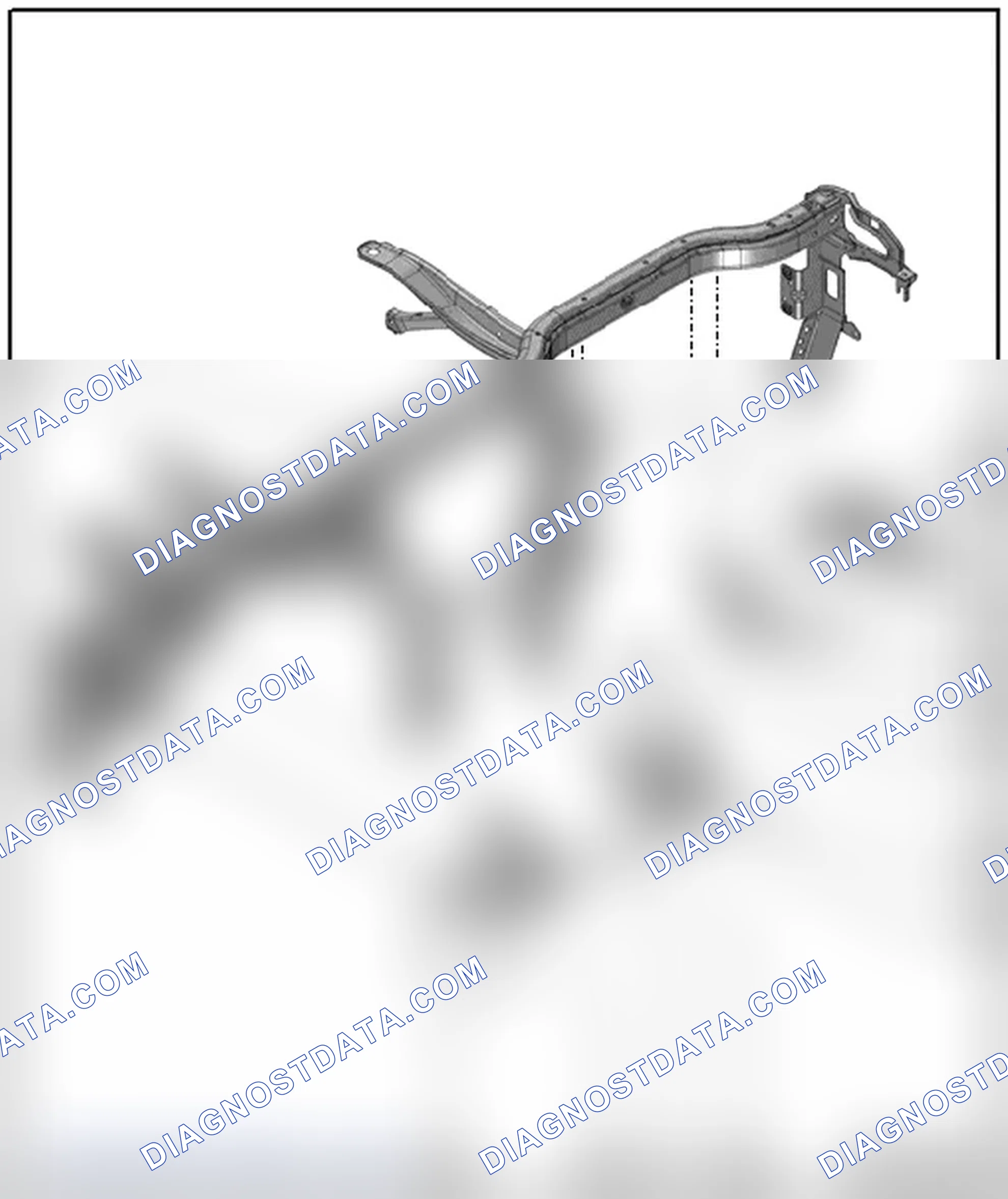 Scheme 4: IMPACT ABSORBER AND GLOVE COMPARTMENT BRACKET OVERVIEW