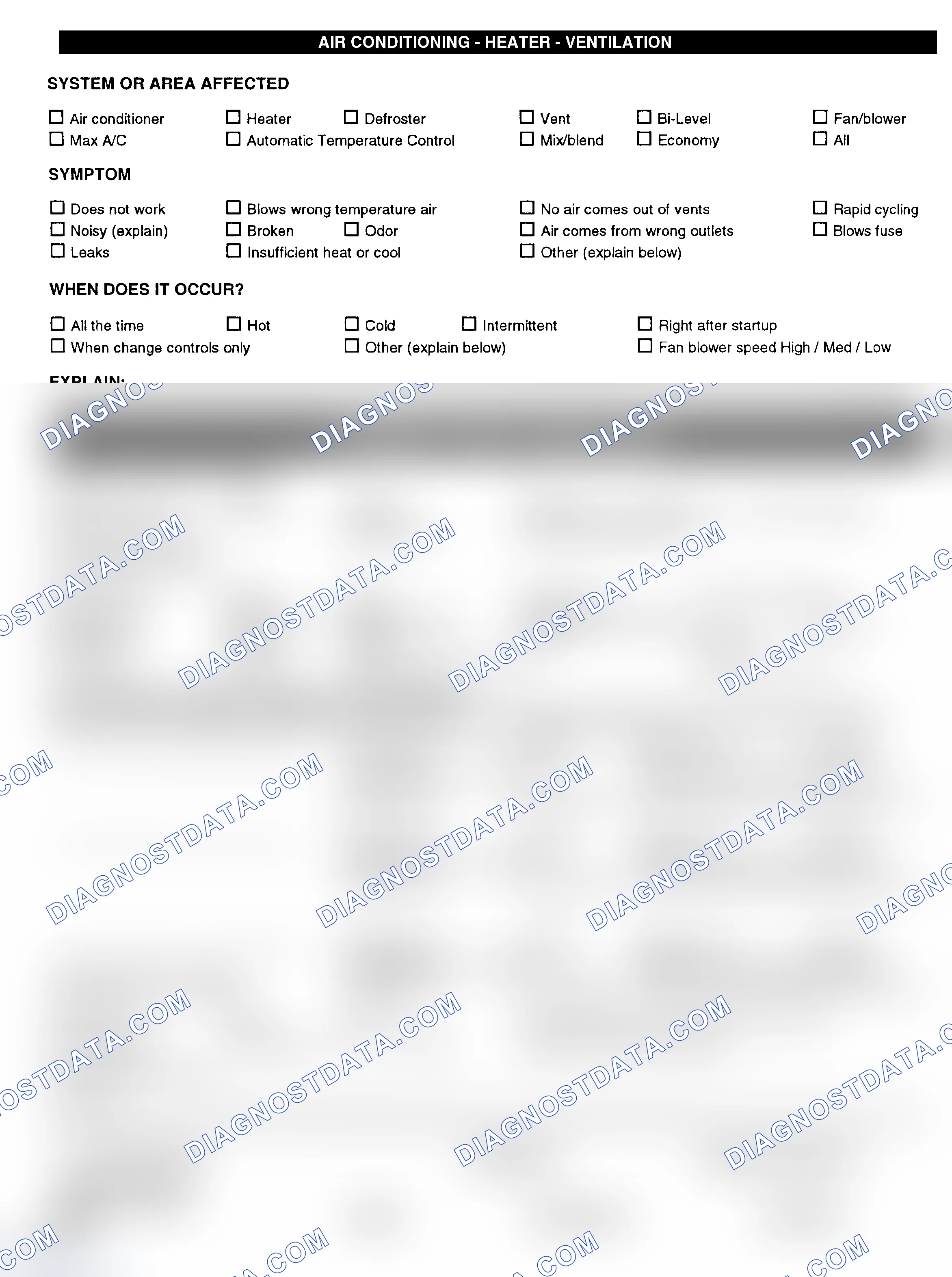 Scheme 4: Symptom Check List - Page 3