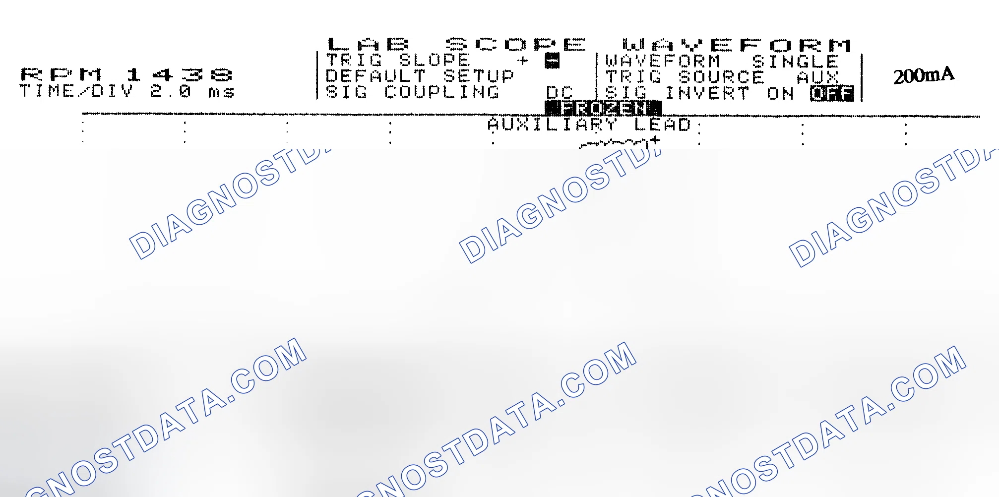 Scheme 15: Single Injector w/Normal Current Flow - Current Pattern