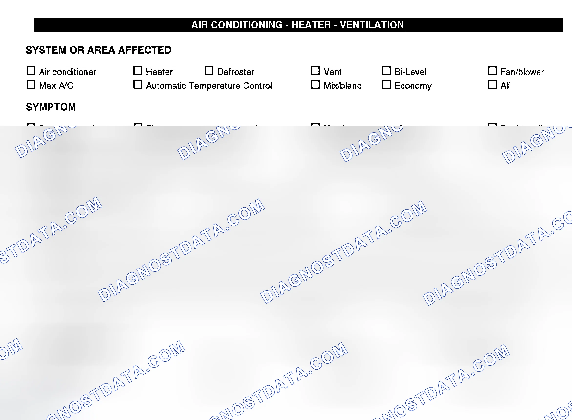 Scheme 8: Air Conditioning, Heater & Ventilation