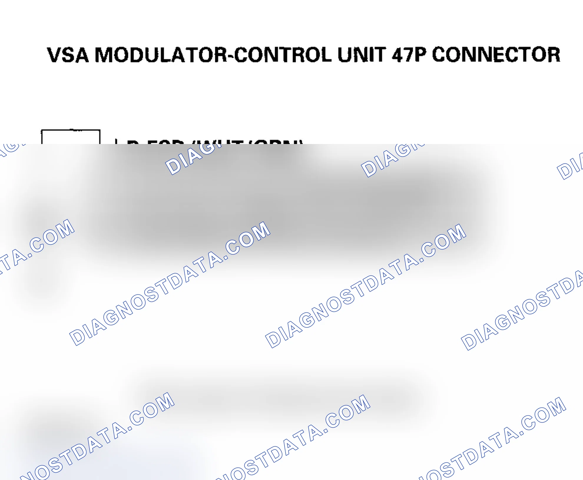 Scheme 76: VSA indicator does not go off, and no DTCs are stored