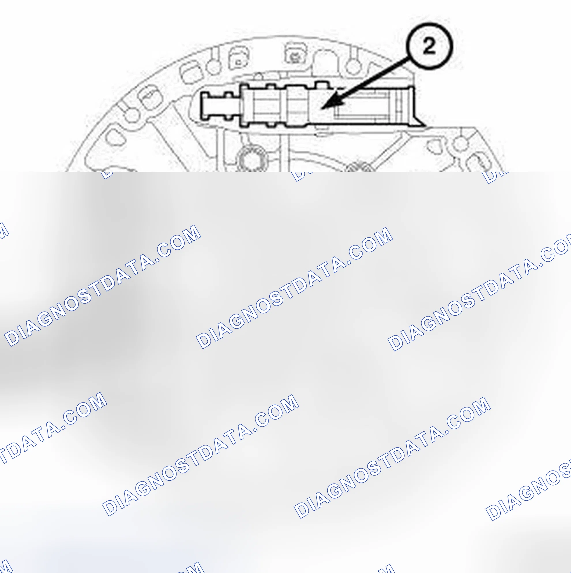 Scheme 601: OIL PUMP COVER REGULATOR VALVES