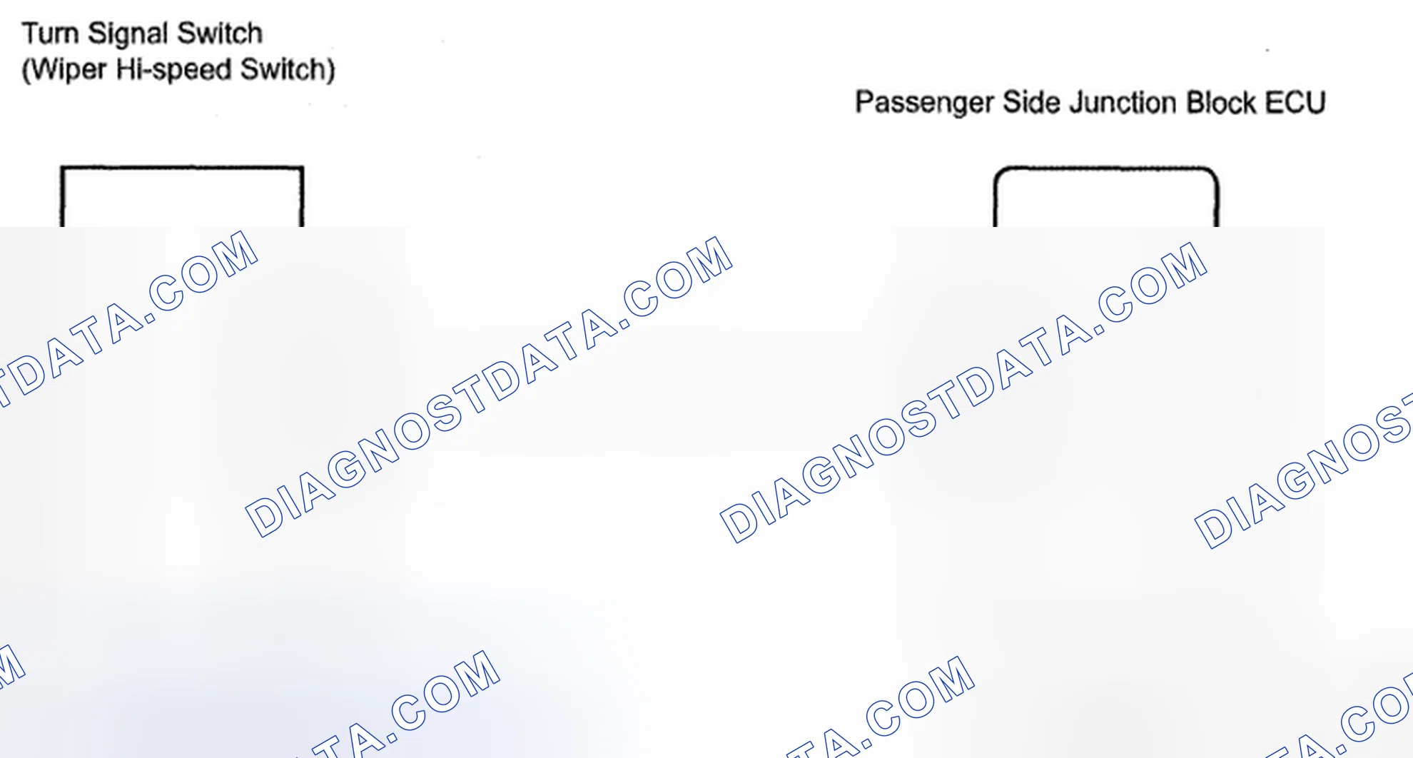 Scheme 6: Wiper Switch (HI Speed) - Wiring Diagram