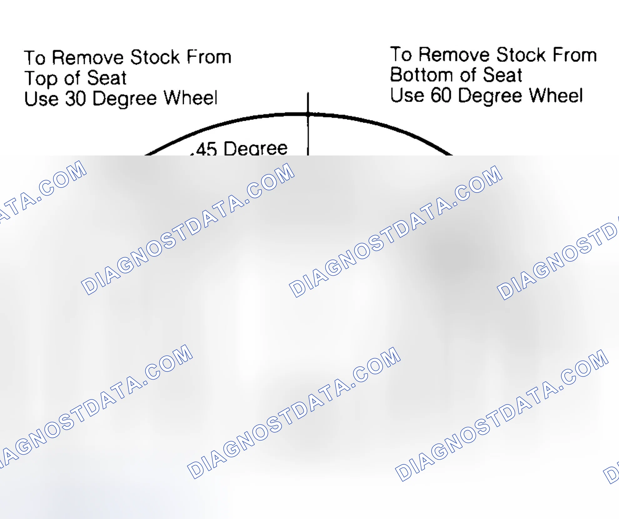 Scheme 19: Adjusting Valve Seat Width