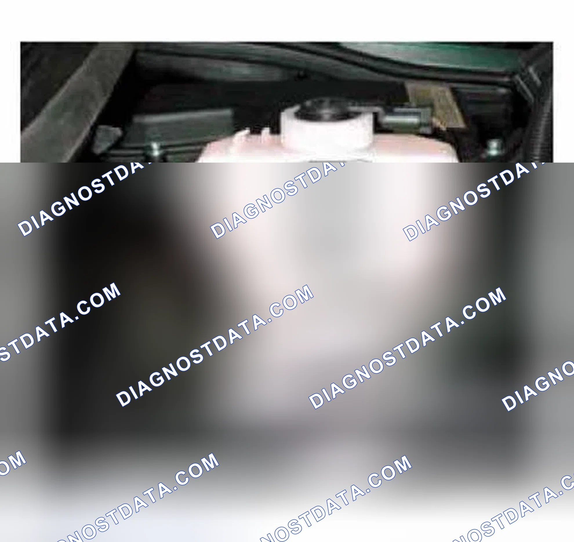 Scheme 8: Identifying Expansion Tank And Brake Fluid Level Switch