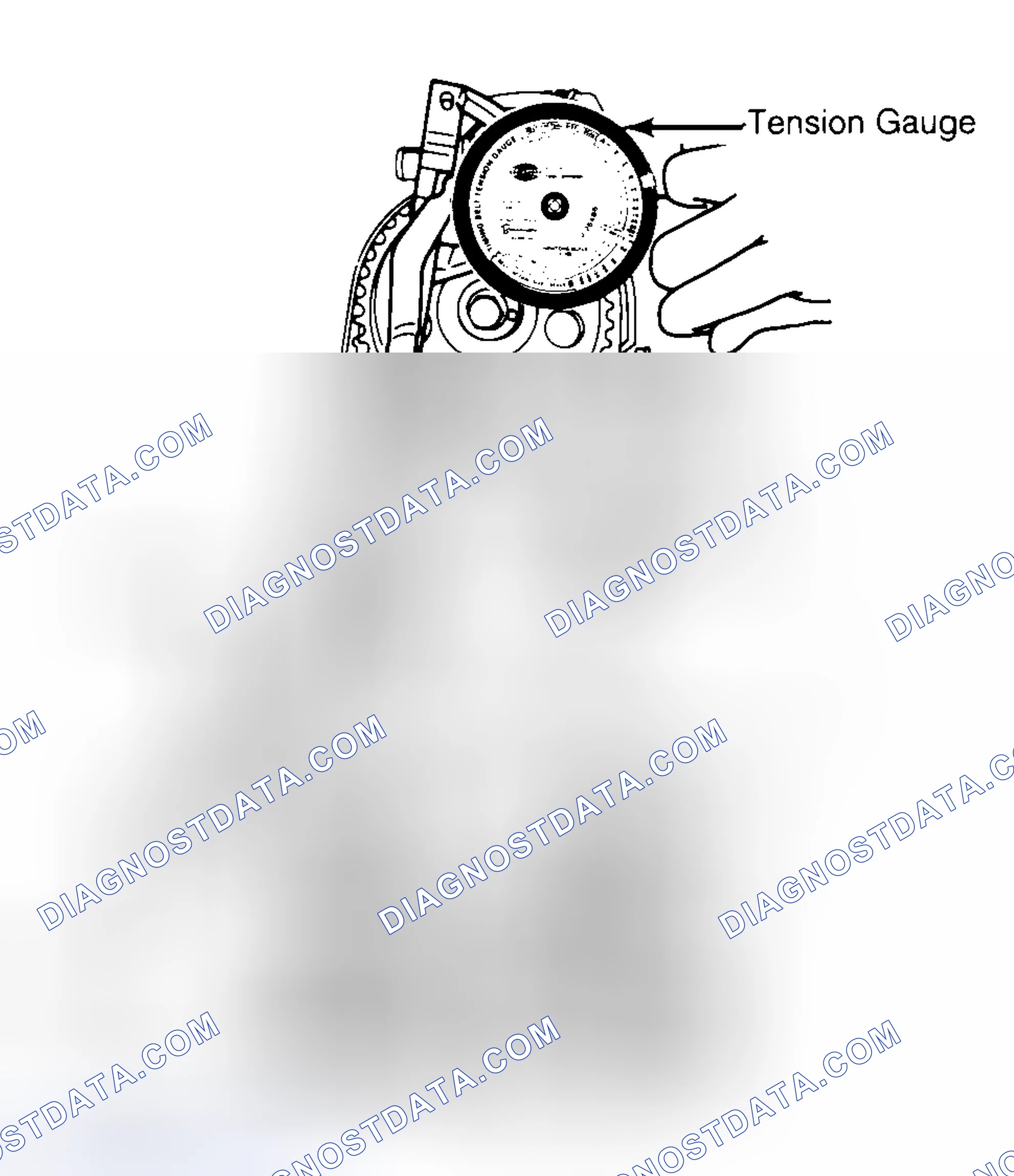 Scheme 3: Adjusting Typical Timing Belt Tension