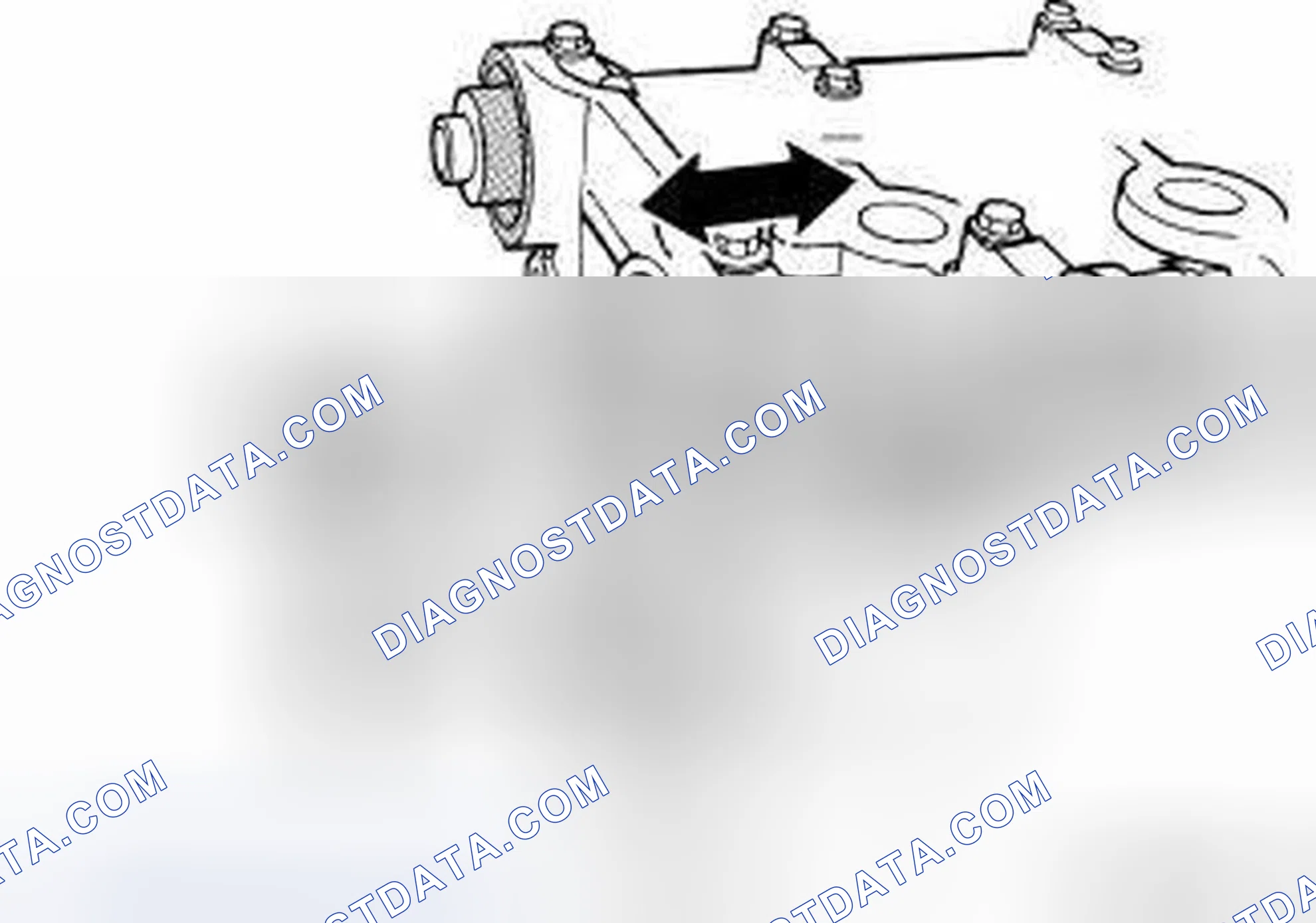 Scheme 370: STANDARD PROCEDURE - MEASURING CAMSHAFT END PLAY