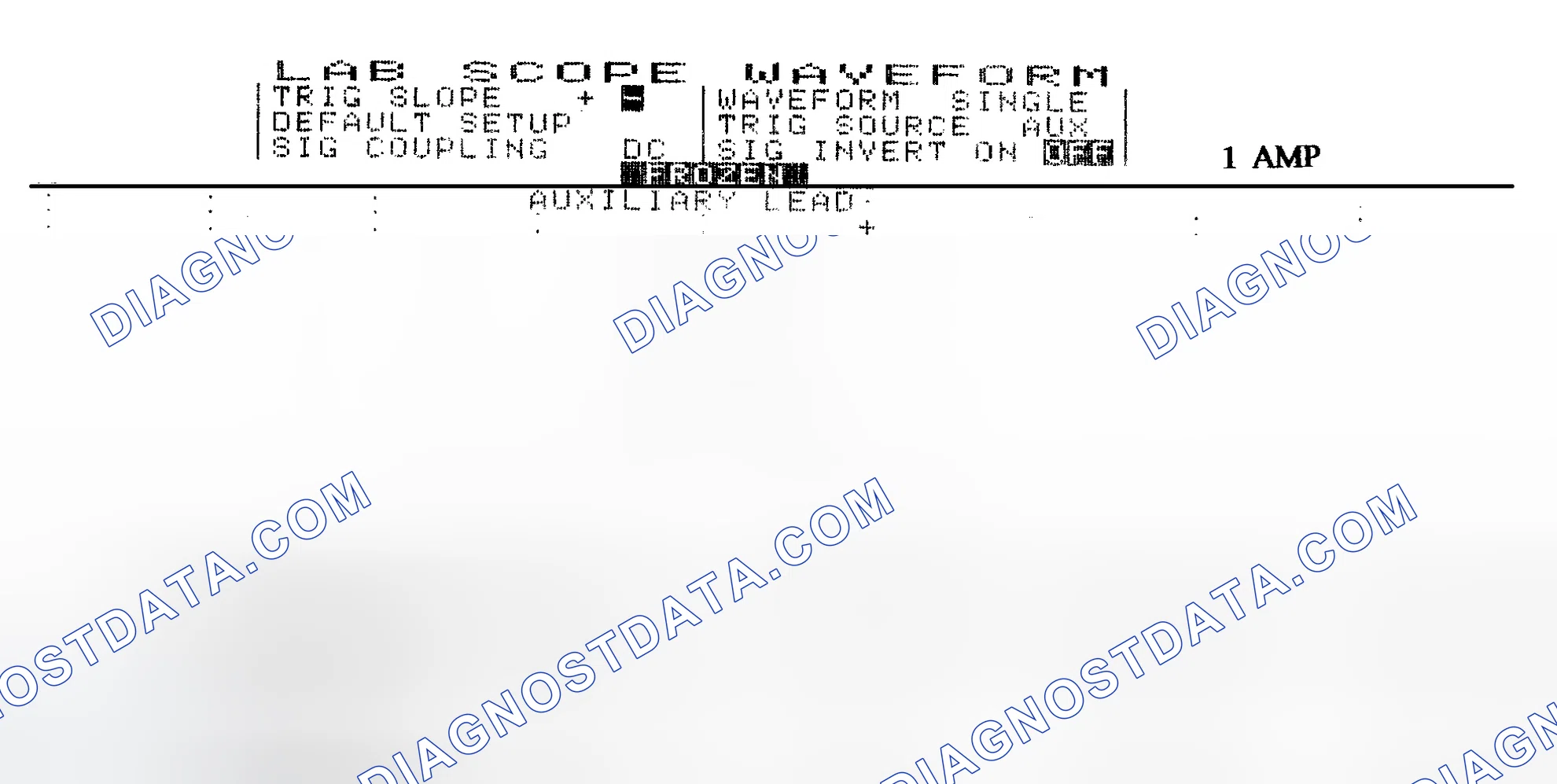 Scheme 20: Single Injector w/Normal Current Flow - Current Pattern