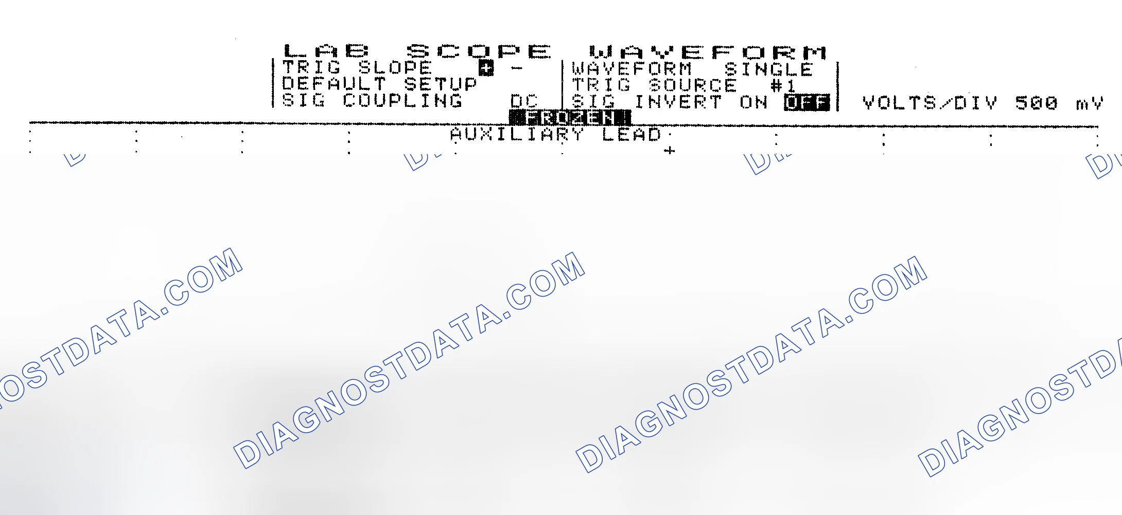 Scheme 10: Single Injector w/Excessive Current Flow - Current Pattern