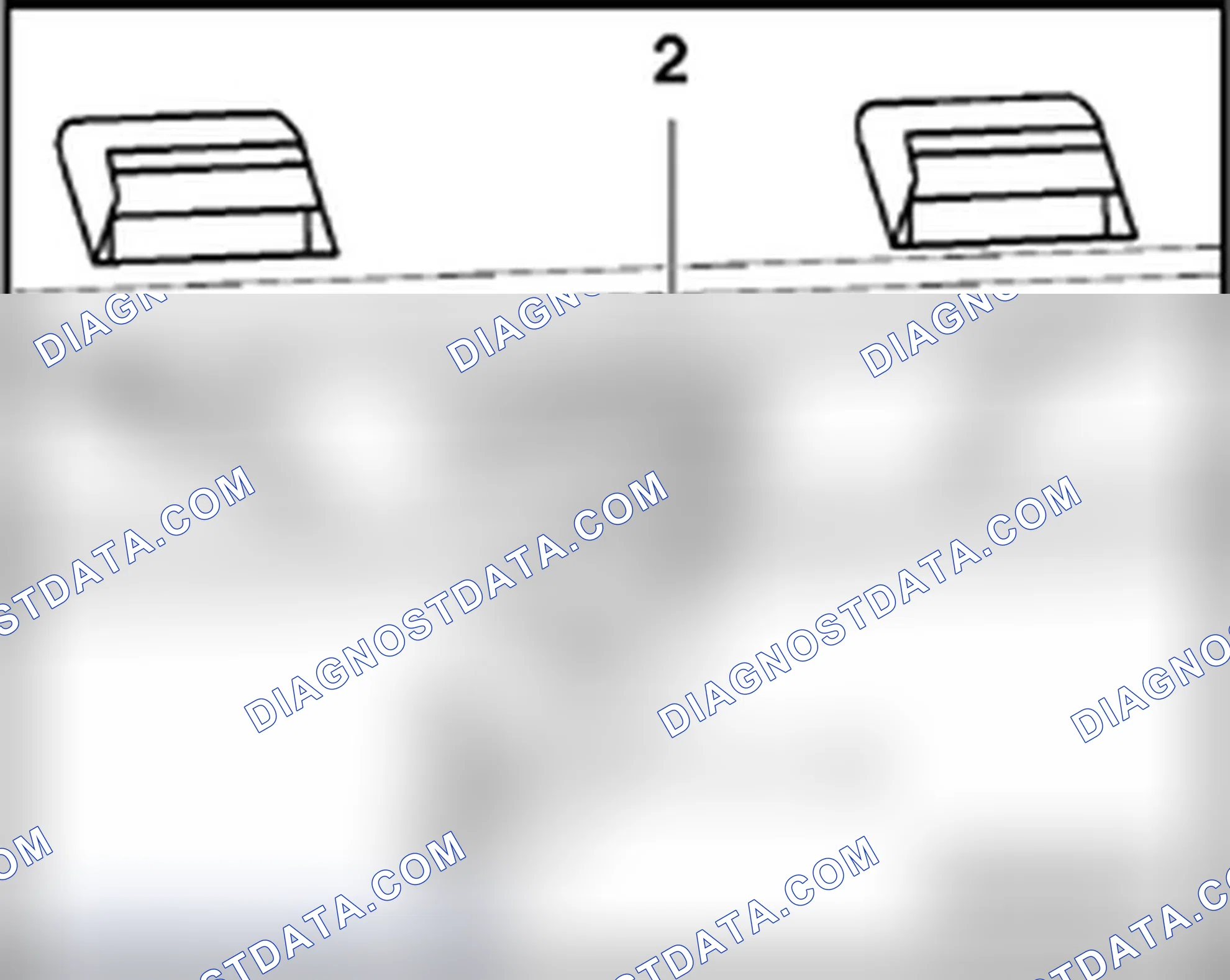 Scheme 210: Rear footwell light, removing