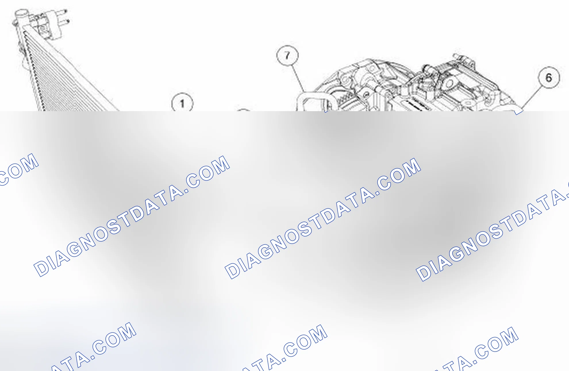 Scheme 92: Transaxle Cooling - 3.5L Engine