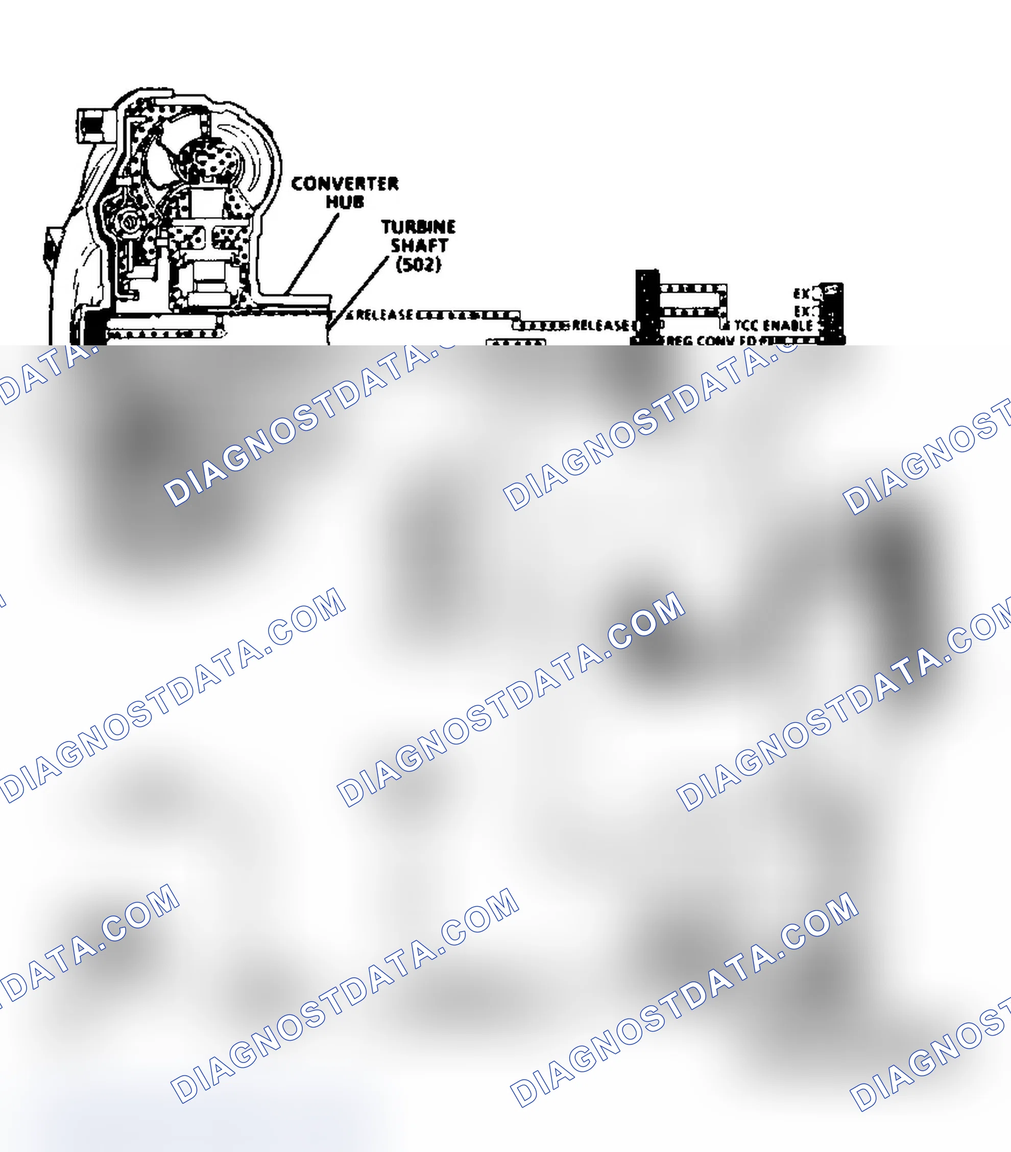 Scheme 446: Code 69 Schematic (4L80-E Gasoline) Torque Converter Clutch Stuck On