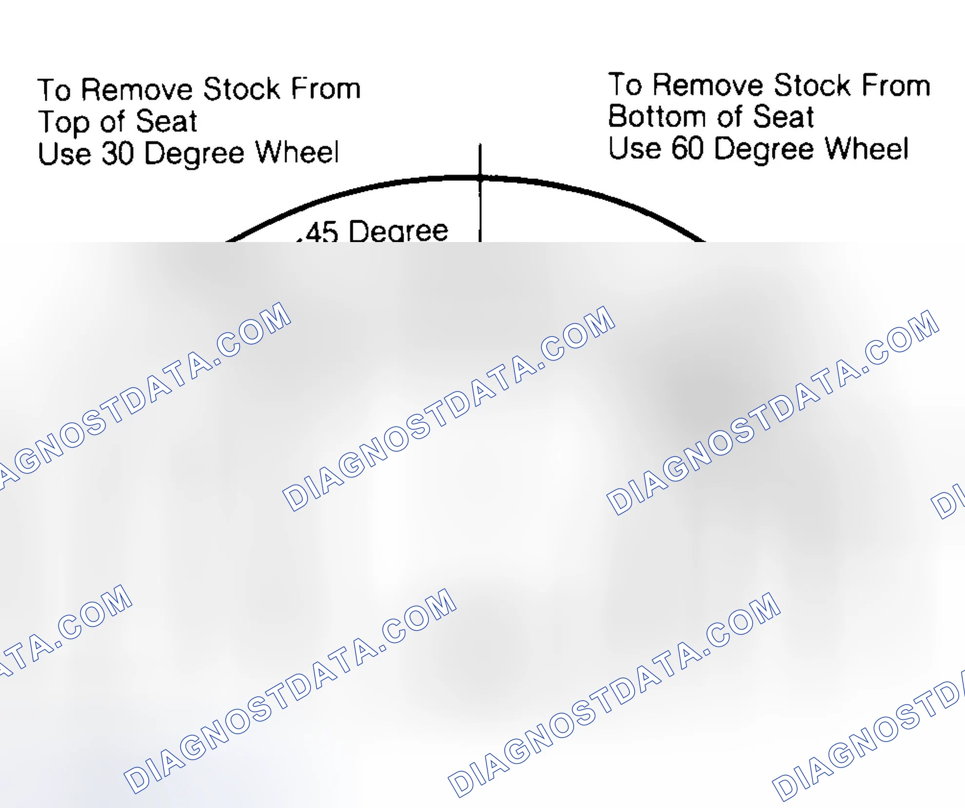 Scheme 19: Adjusting Valve Seat Width