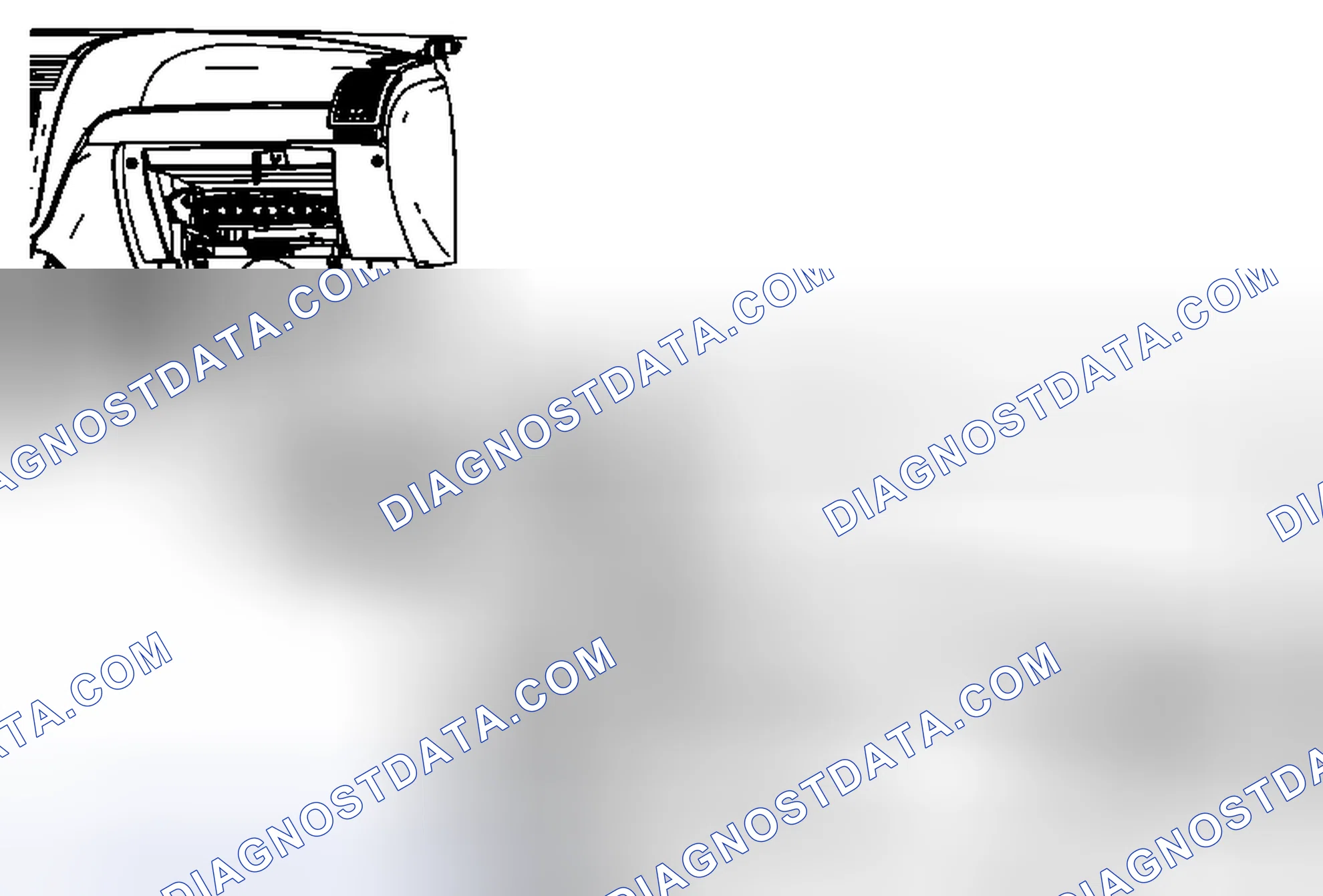 Scheme 110: Duct Air Temperature Sensor Replacement - Lower Right Side