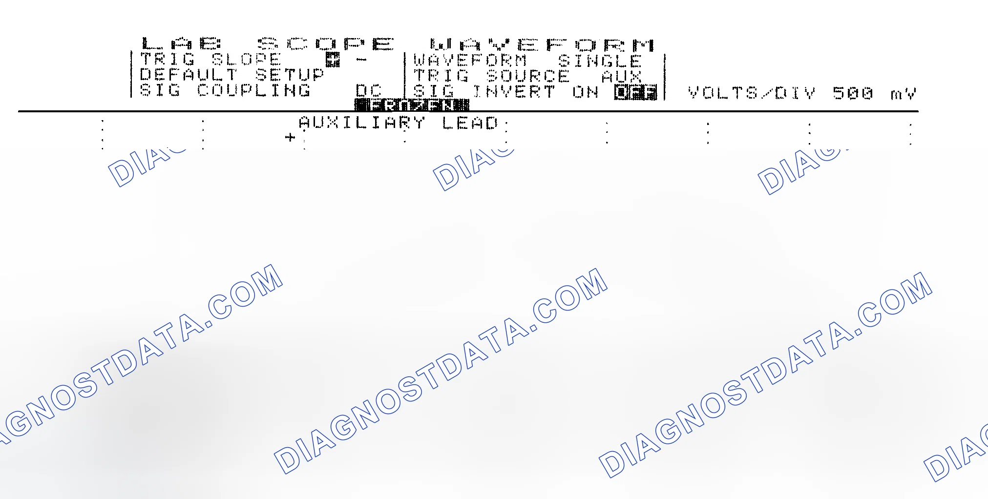 Scheme 14: Single Injector w/Excessive Current Flow - Current Pattern