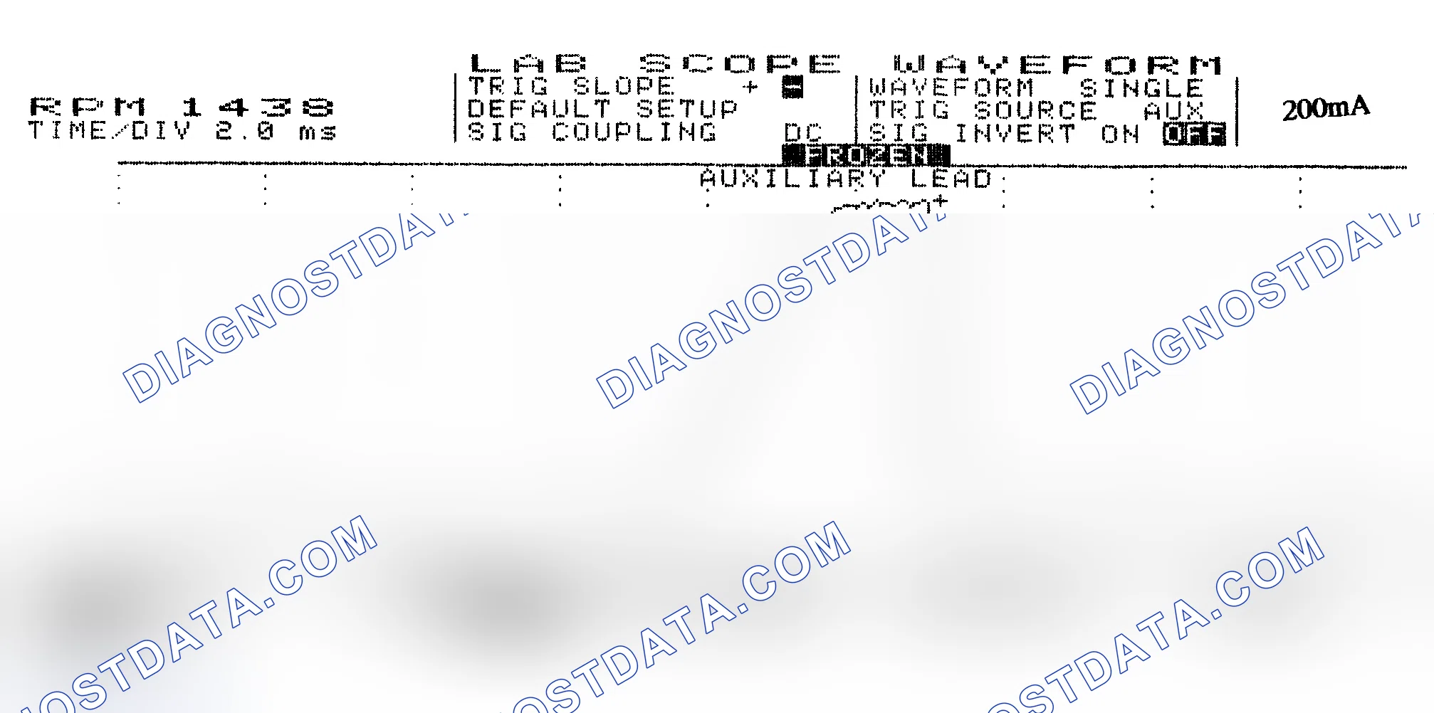 Scheme 15: Single Injector w/Normal Current Flow - Current Pattern