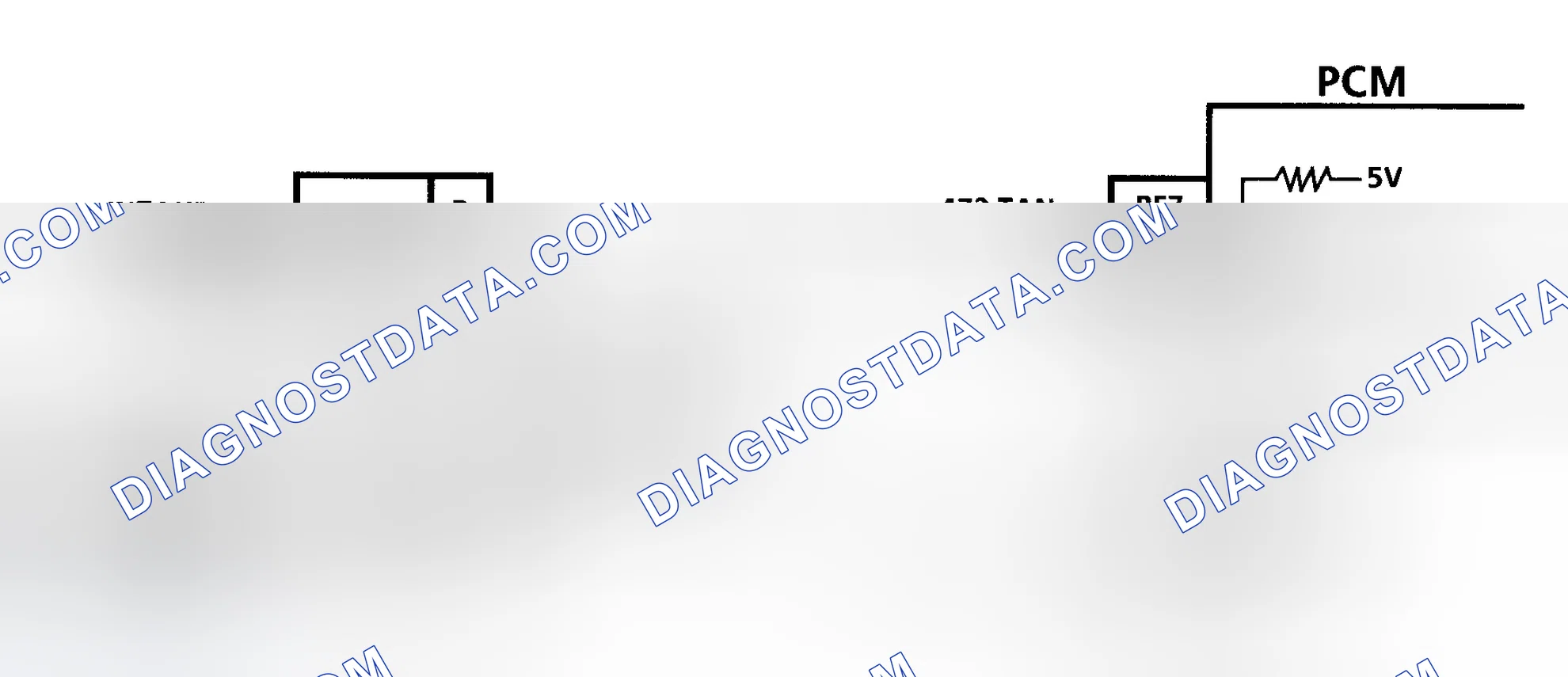 Scheme 10: Code P0112 Schematic (3.8L) IAT Sensor Circuit Low Temperature Indicated