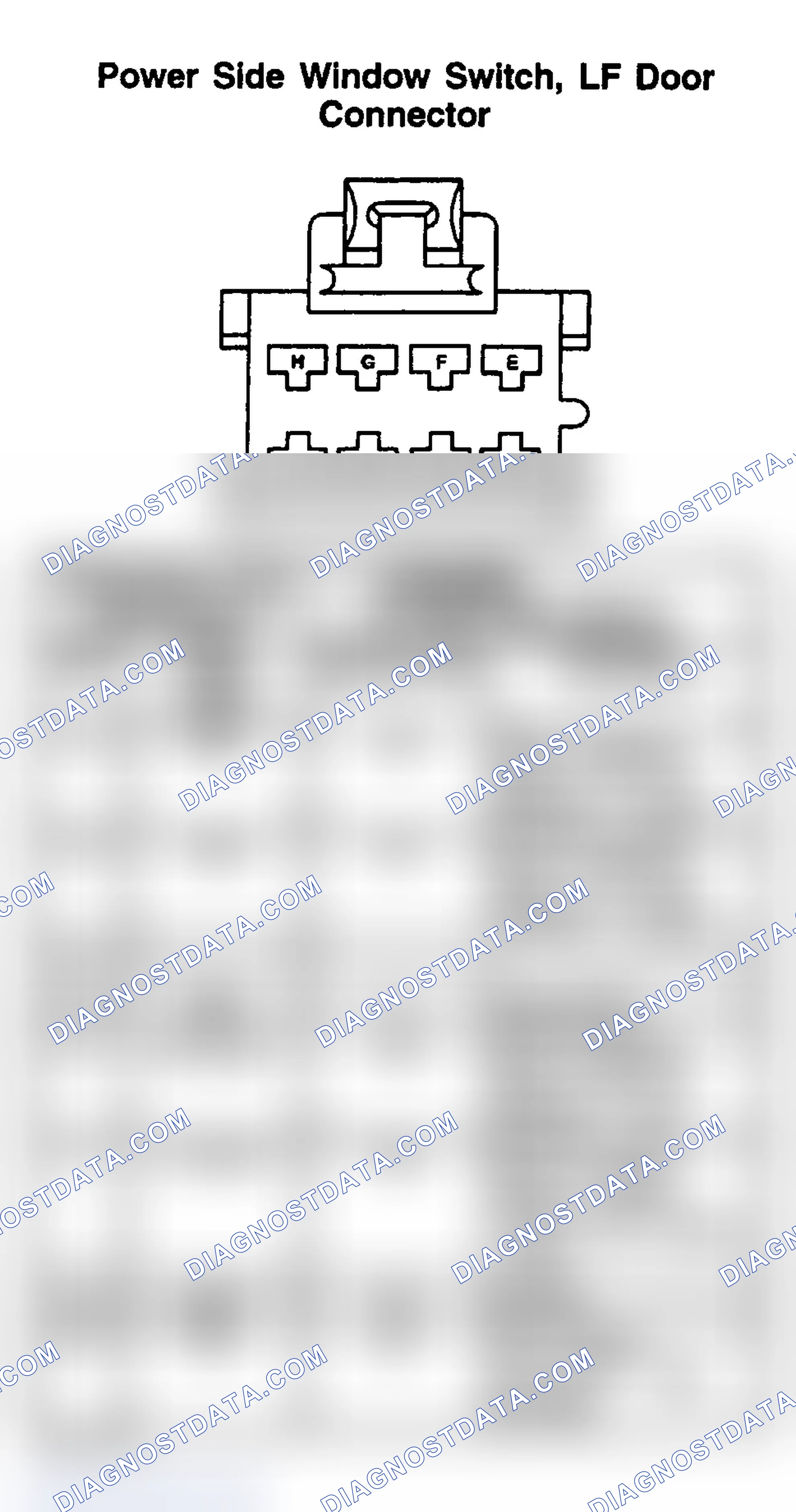 Scheme 226: POWER SIDE WINDOW SWITCH (LF DOOR)