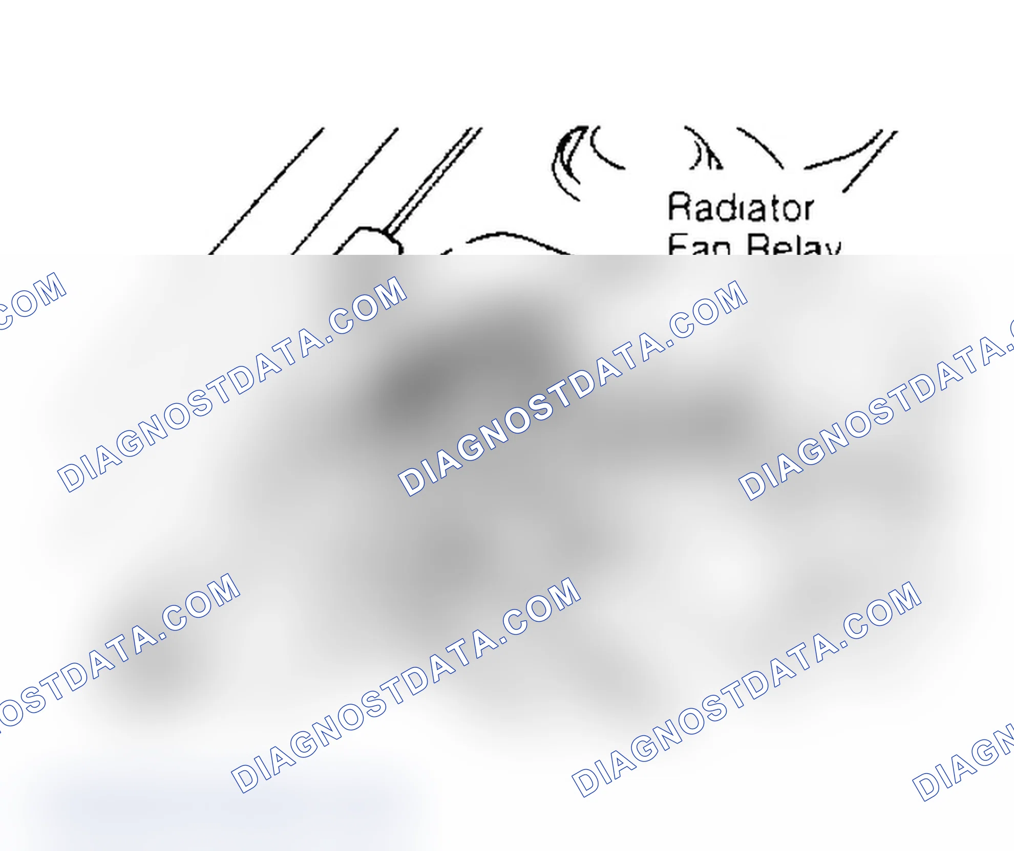 Scheme 1: RADIATOR FAN RELAY LOCATION AND TESTING