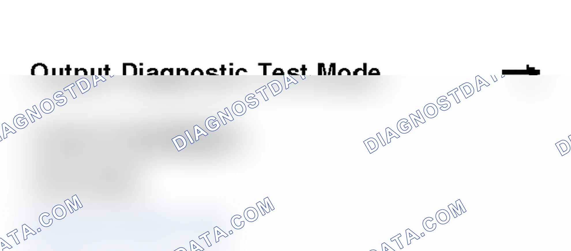 Scheme 496: VAG 1551 Scan Tool Display - Output Diagnostic Test Mode, Automatic Headlight Aim Control (2000-04) (2 Of 6)