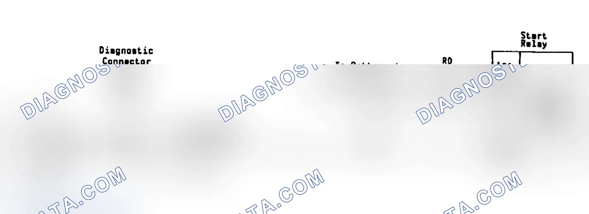 Scheme 35: Fault 1022: Circuit Diagram Starter Relay Circuit Low