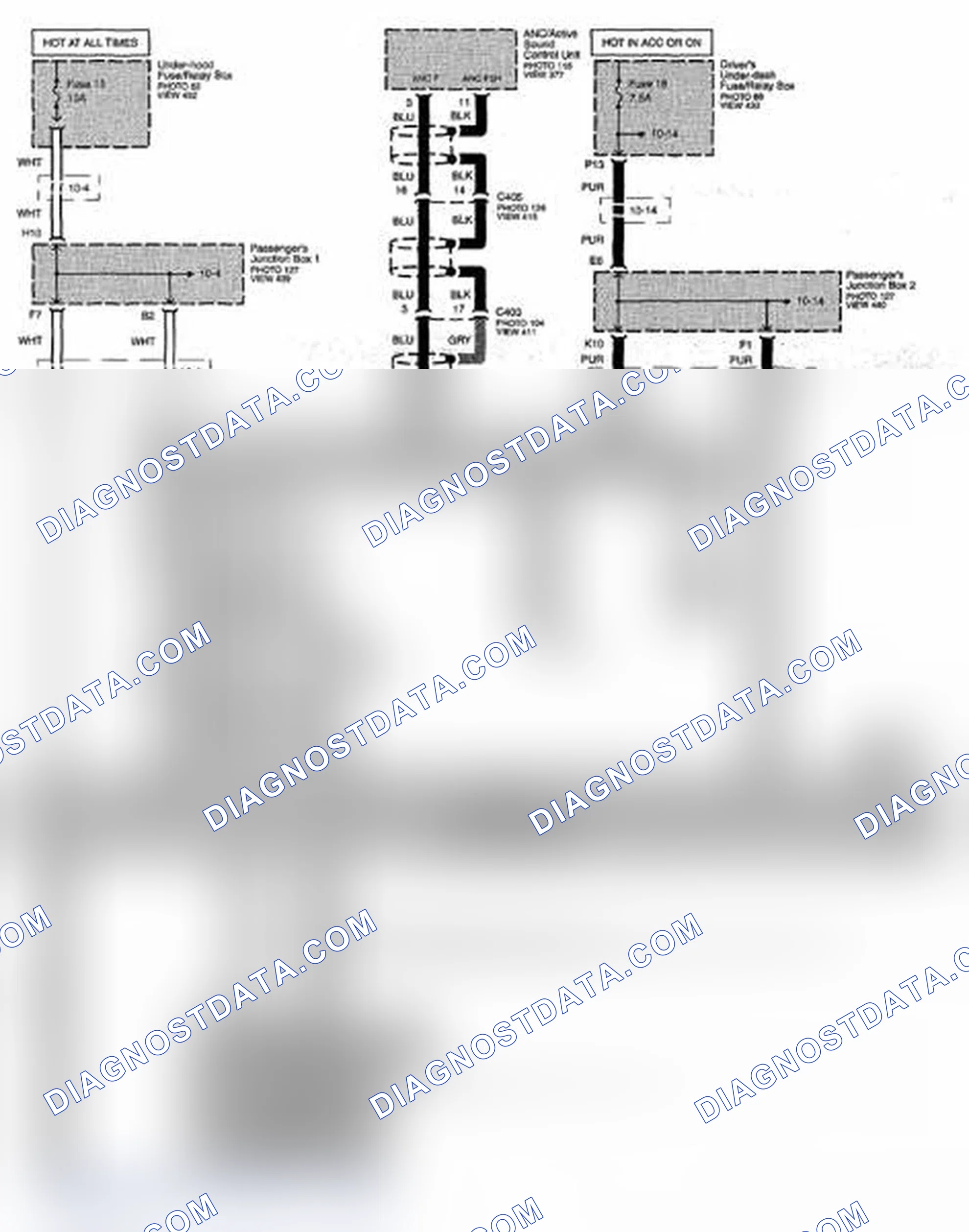 Scheme 340: HFL System Circuit Diagram - HandsFreeLink (Page 152)