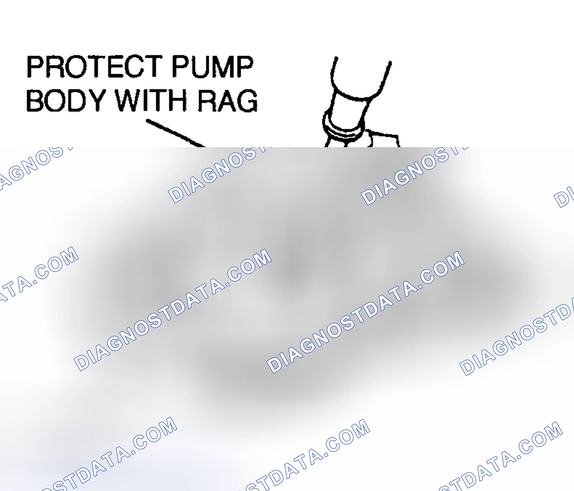 Scheme 23: Oil Pump Removal Note