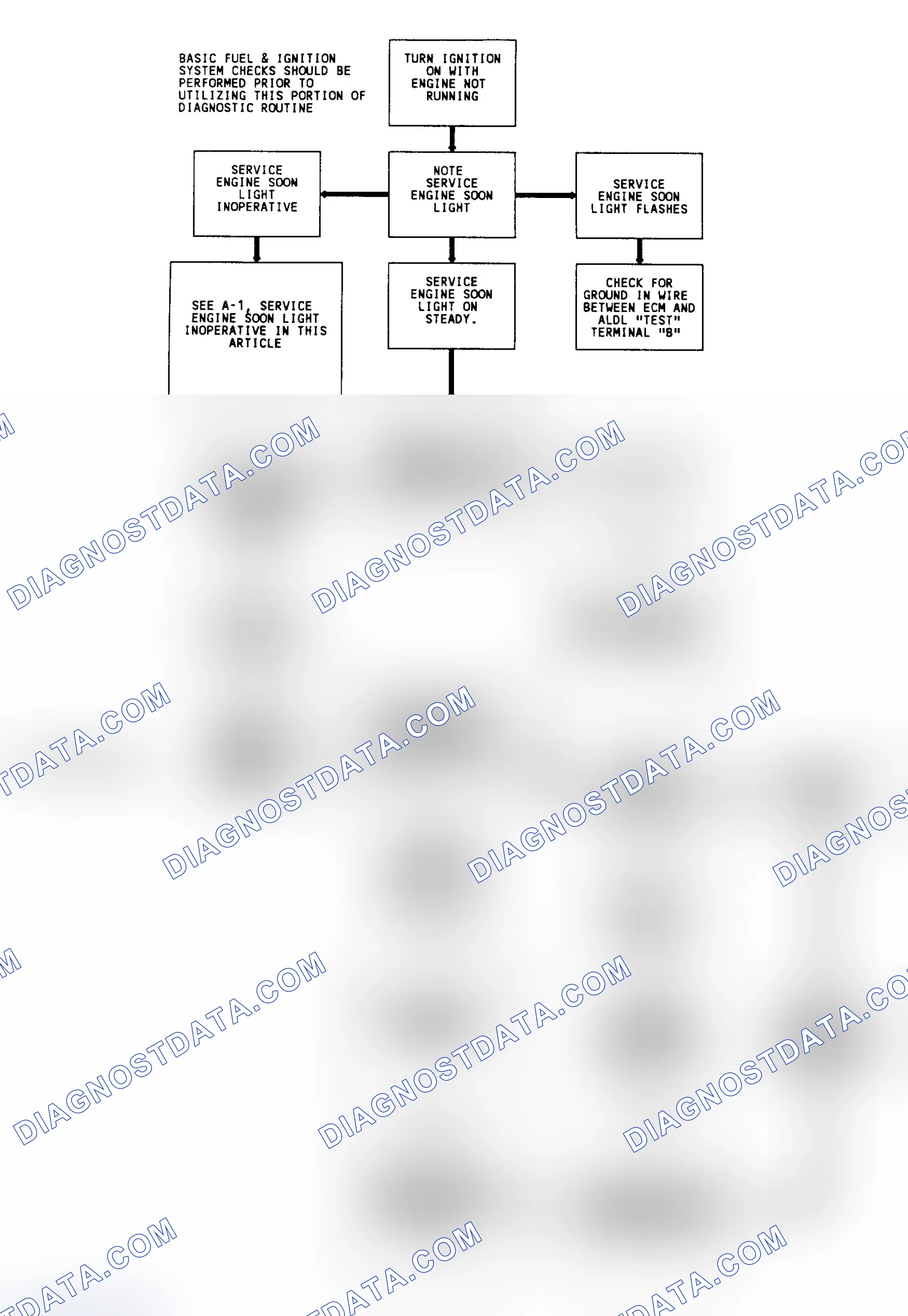 Scheme 36: Diagnostic Circuit Check & Work Flow