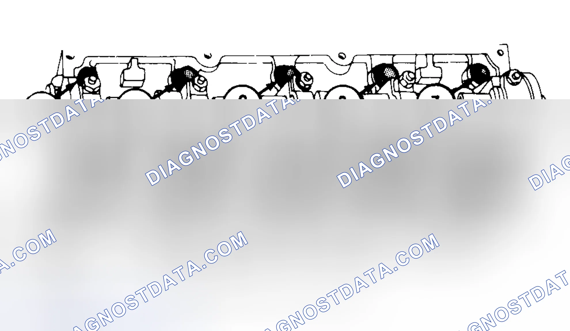 Scheme 7: Typical Cylinder Head Tightening or Loosening Sequence