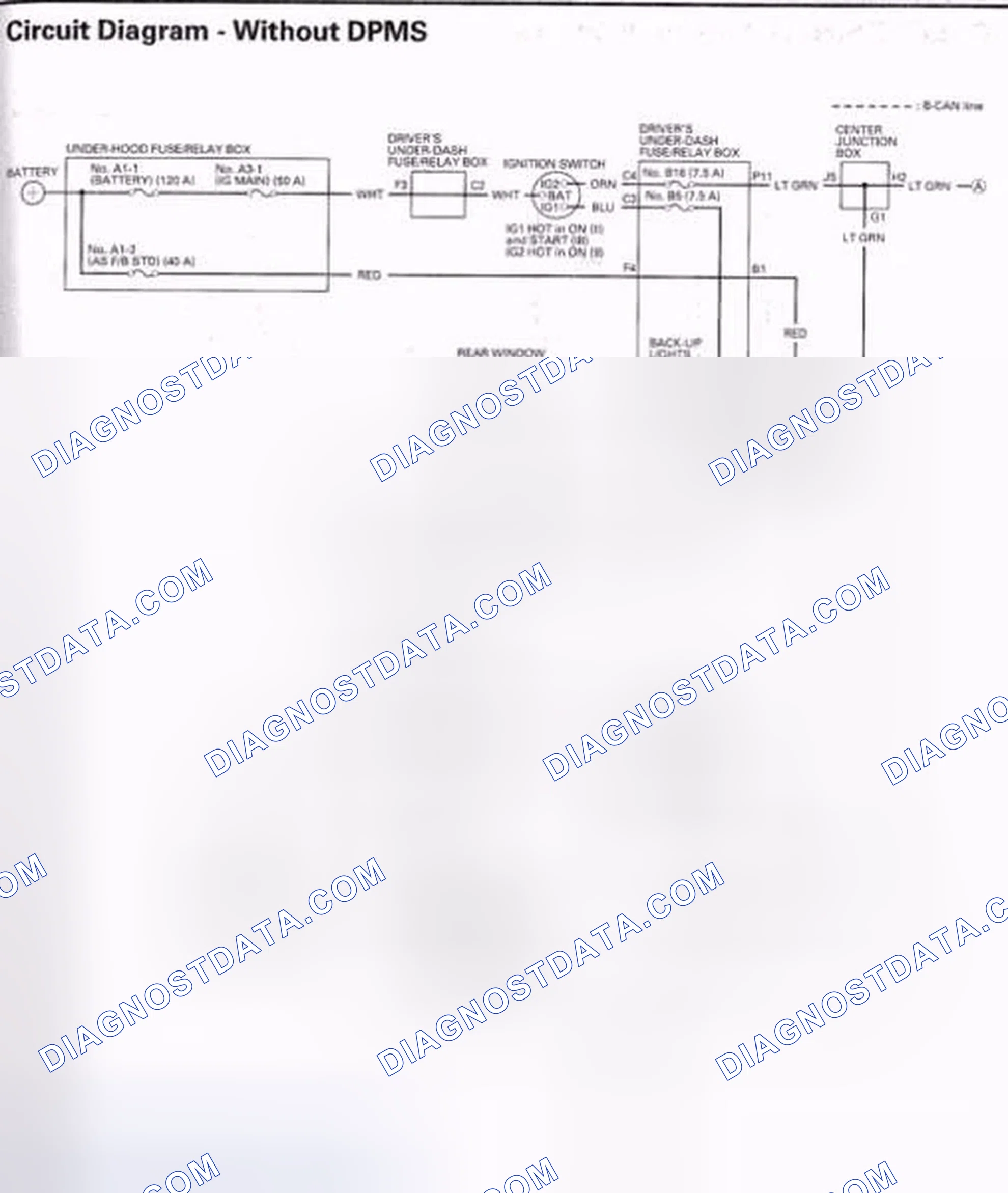 Scheme 14: Circuit Diagram - Without DPMS