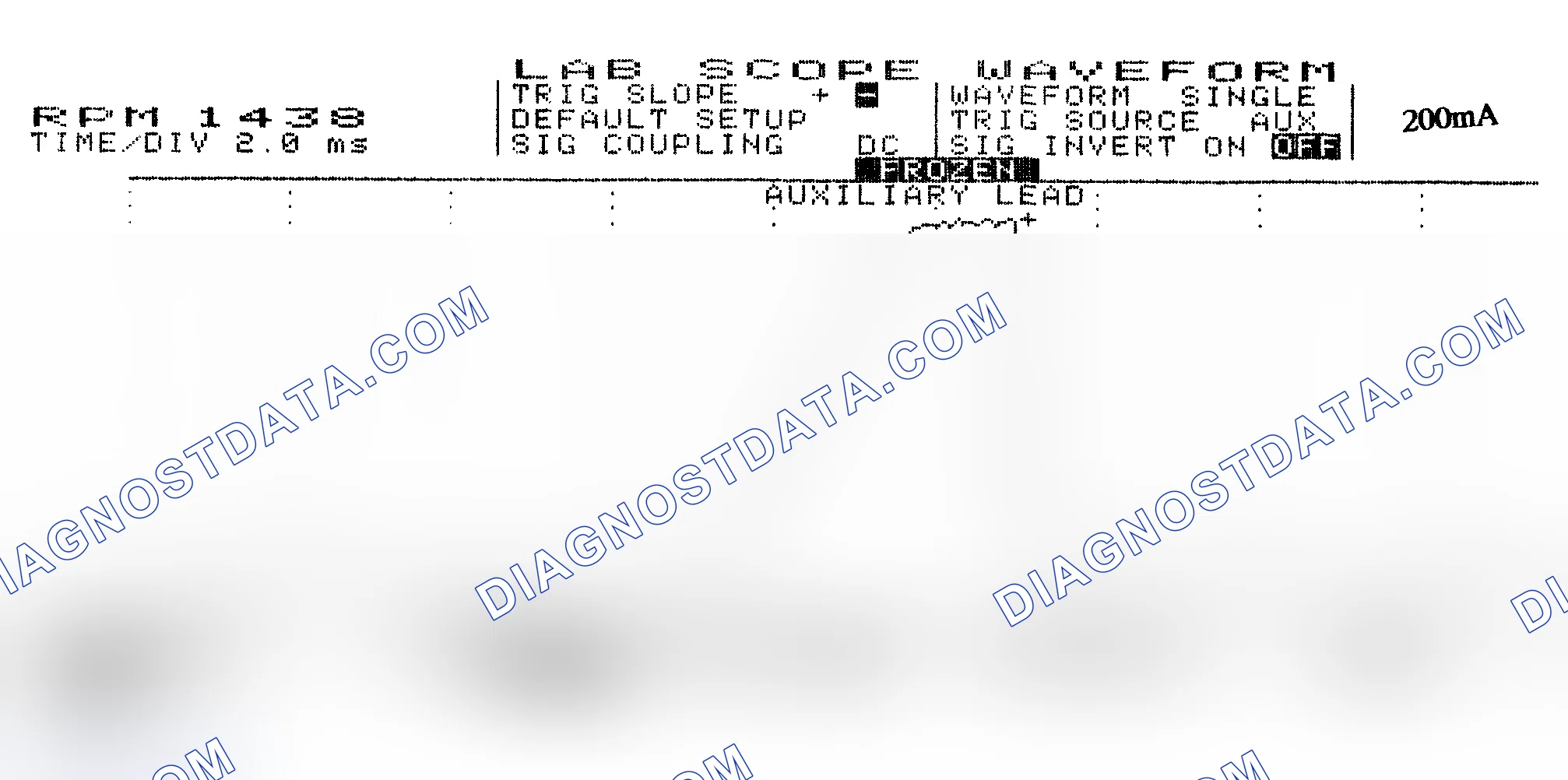 Scheme 15: Single Injector w/Normal Current Flow - Current Pattern