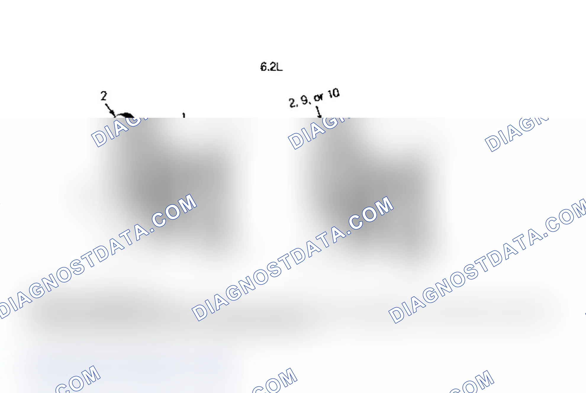 Scheme 4: SERPENTINE BELT ROUTING (6.2L DIESEL/7.4L GAS)