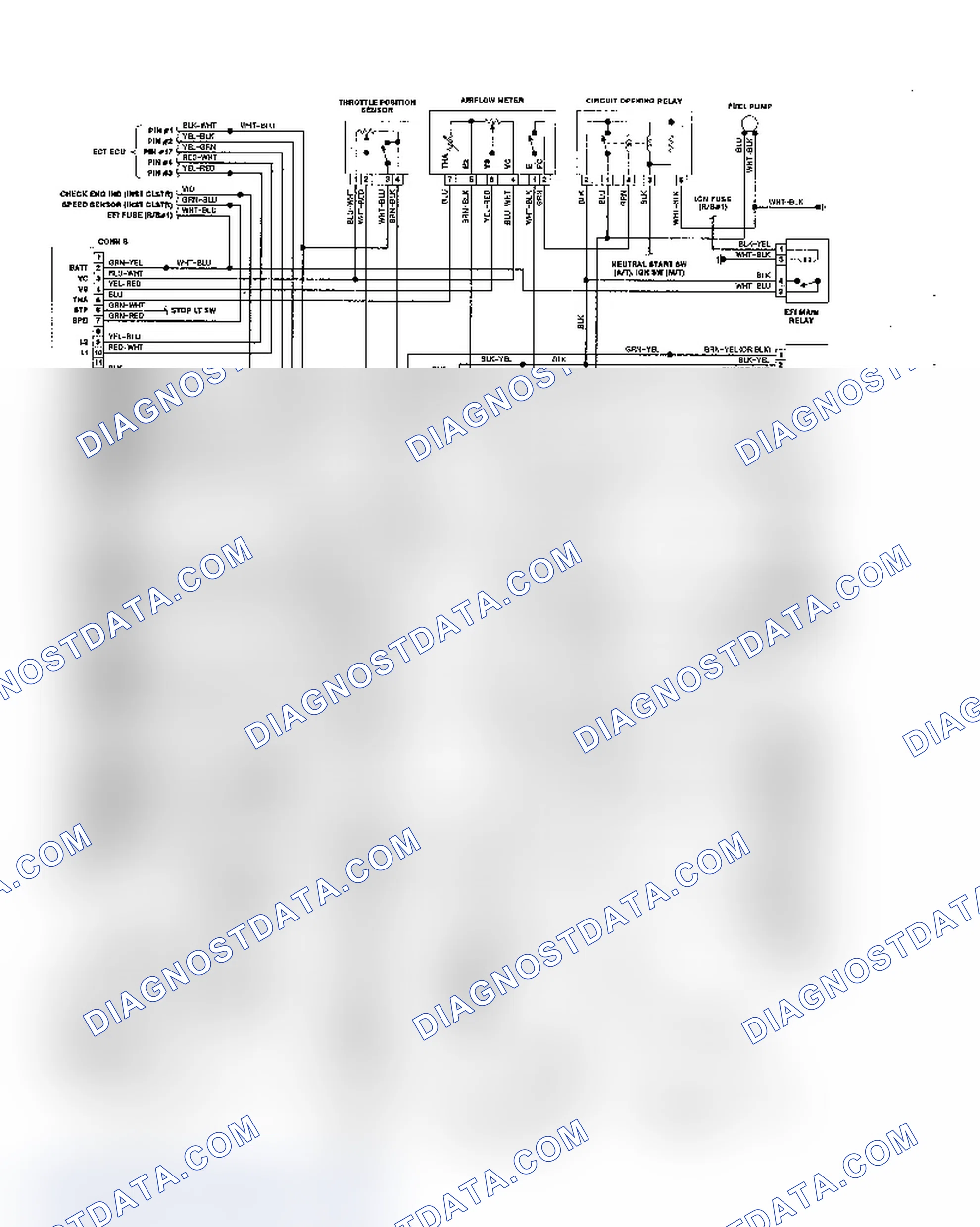 Scheme 146: Wiring Diagram (Pickup & 4Runner V6)
