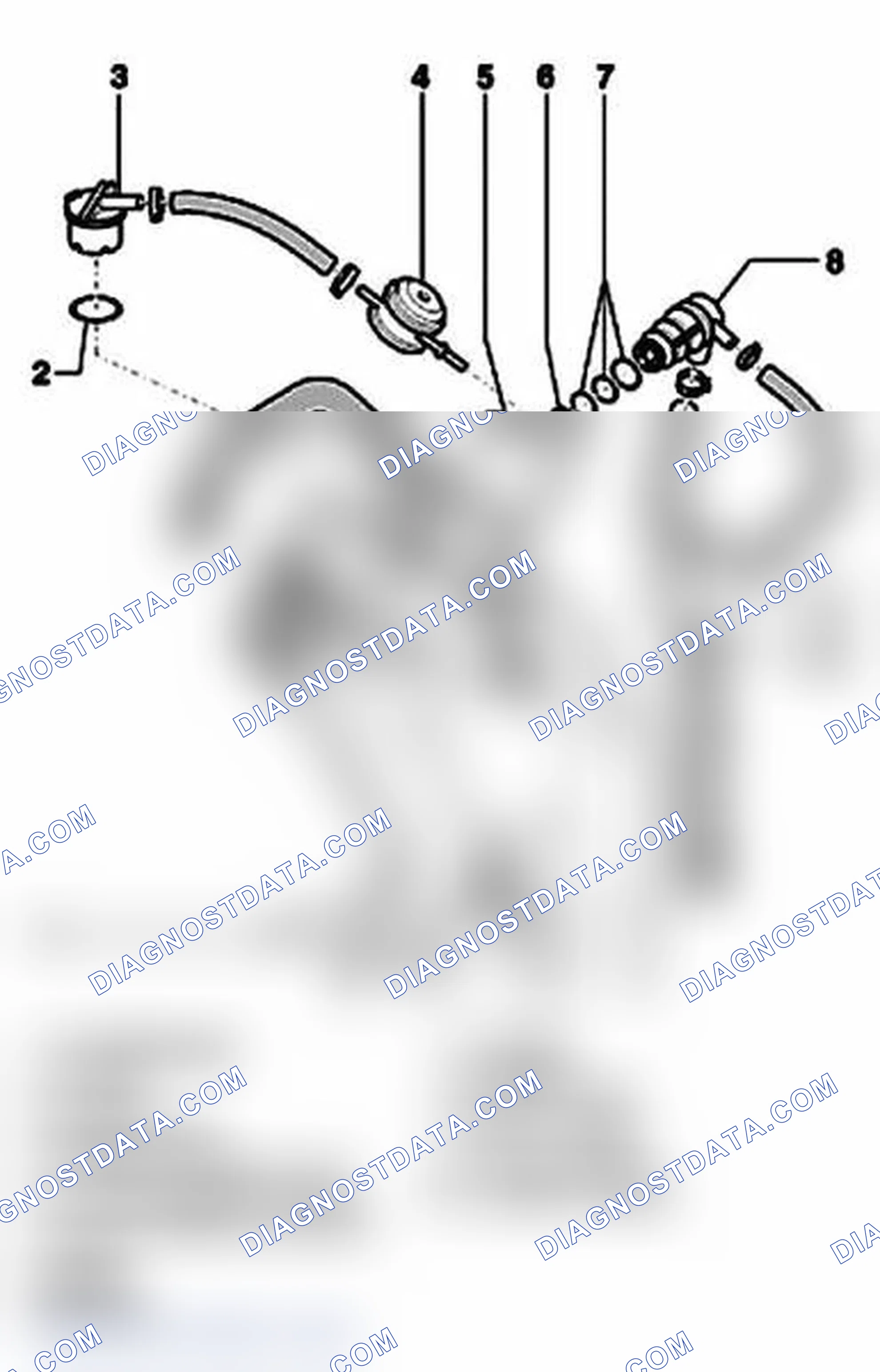Scheme 558: Fuel Tank Filler Neck Components (FWD) - Component Overview (Part II)