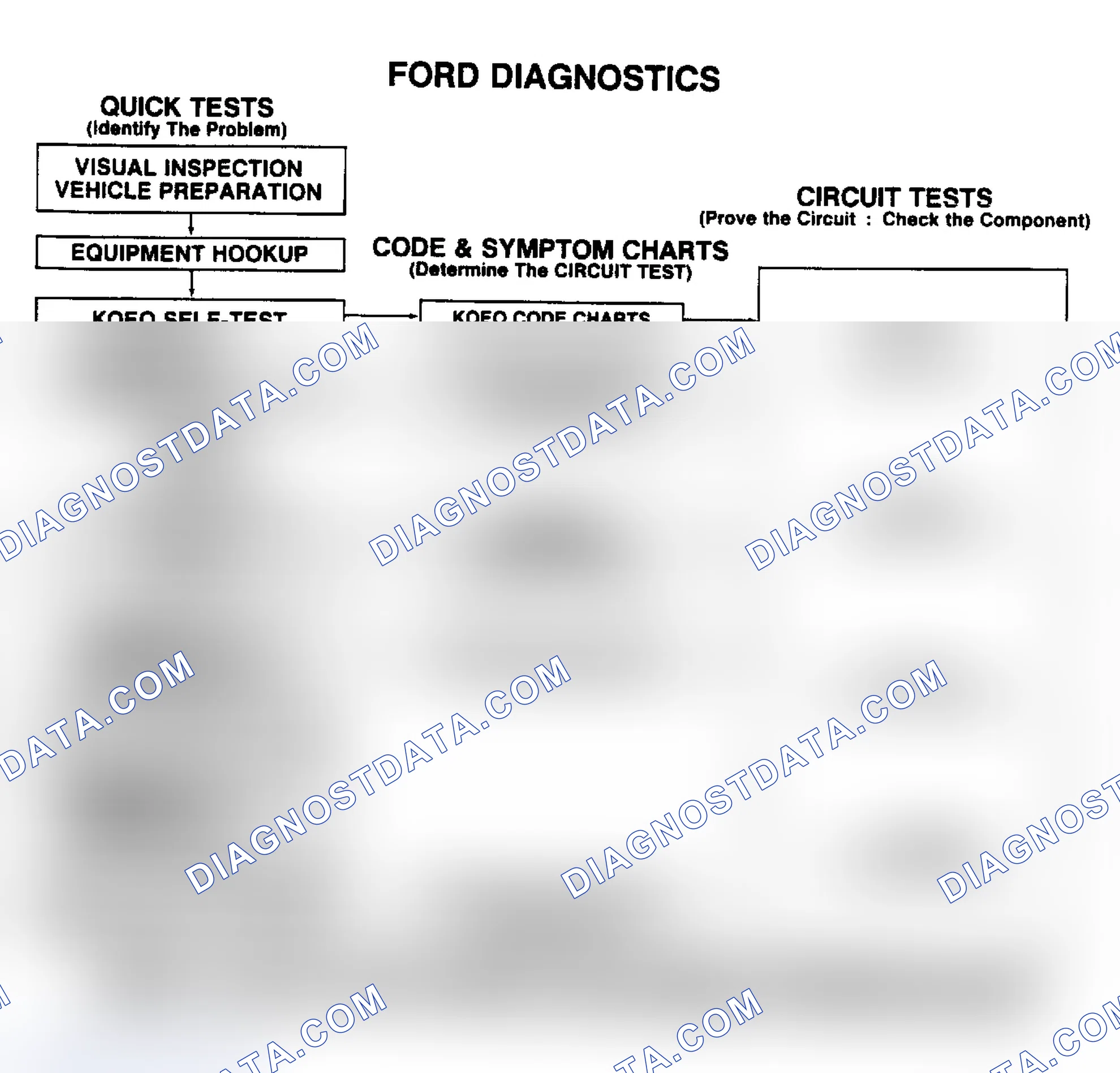 Scheme 36: Diagnostic Procedures Sequence Flow Chart