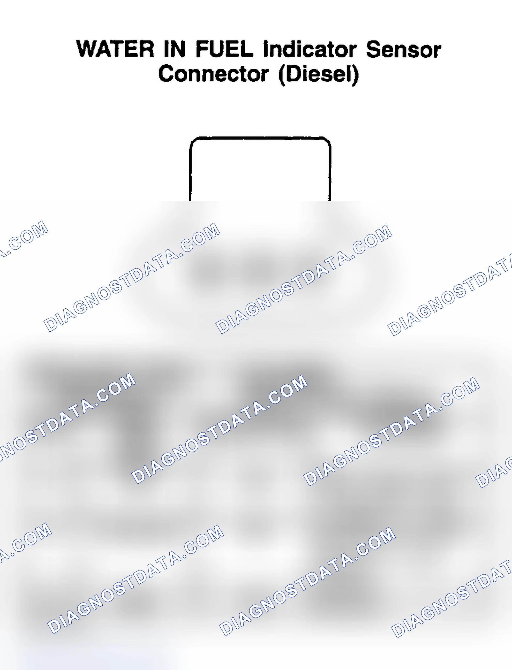 Scheme 260: WATER IN FUEL INDICATOR SENSOR (DIESEL)