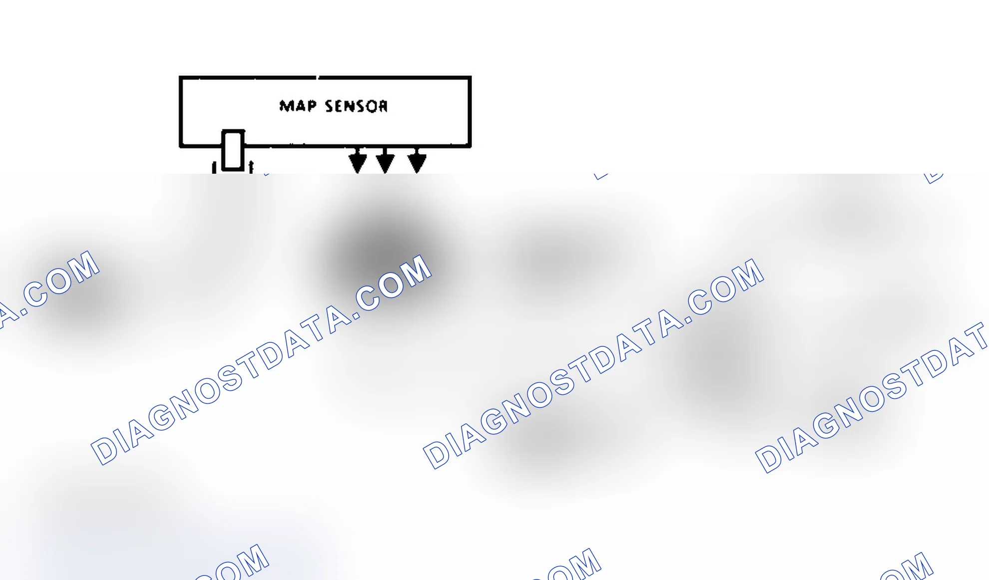 Scheme 33: Code 33 Schematic (Caprice) MAP Sensor Signal Voltage High