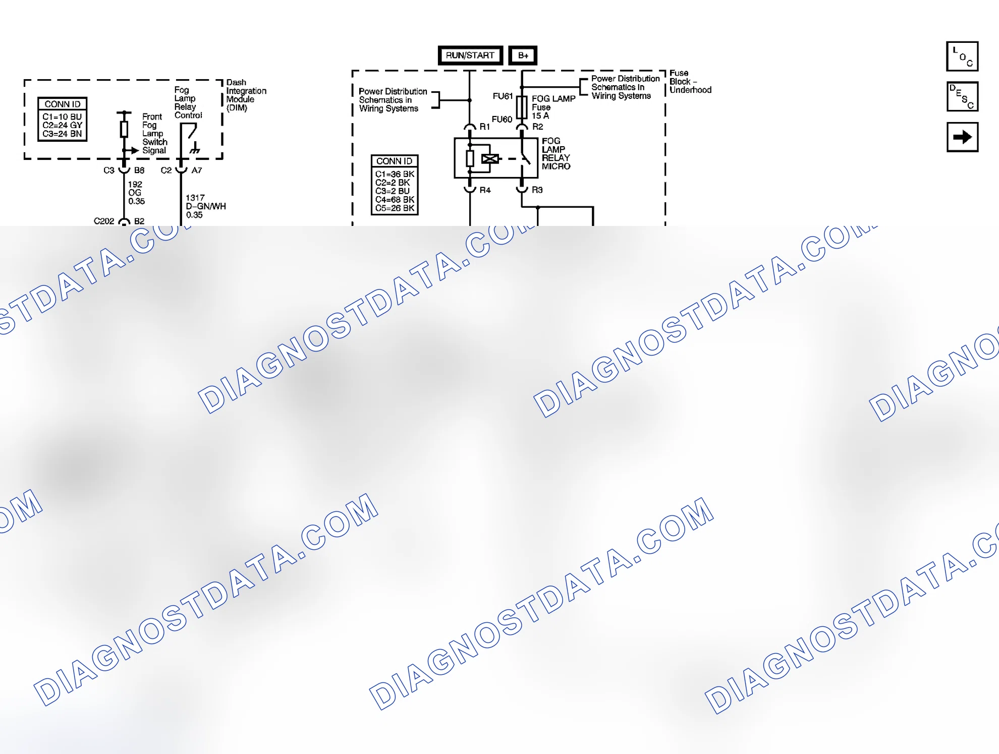 Scheme 5: Fog Lights Schematics