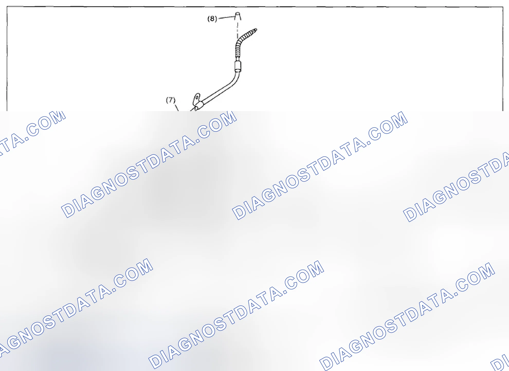 Scheme 92: PARKING BRAKE LEVER AND CABLE