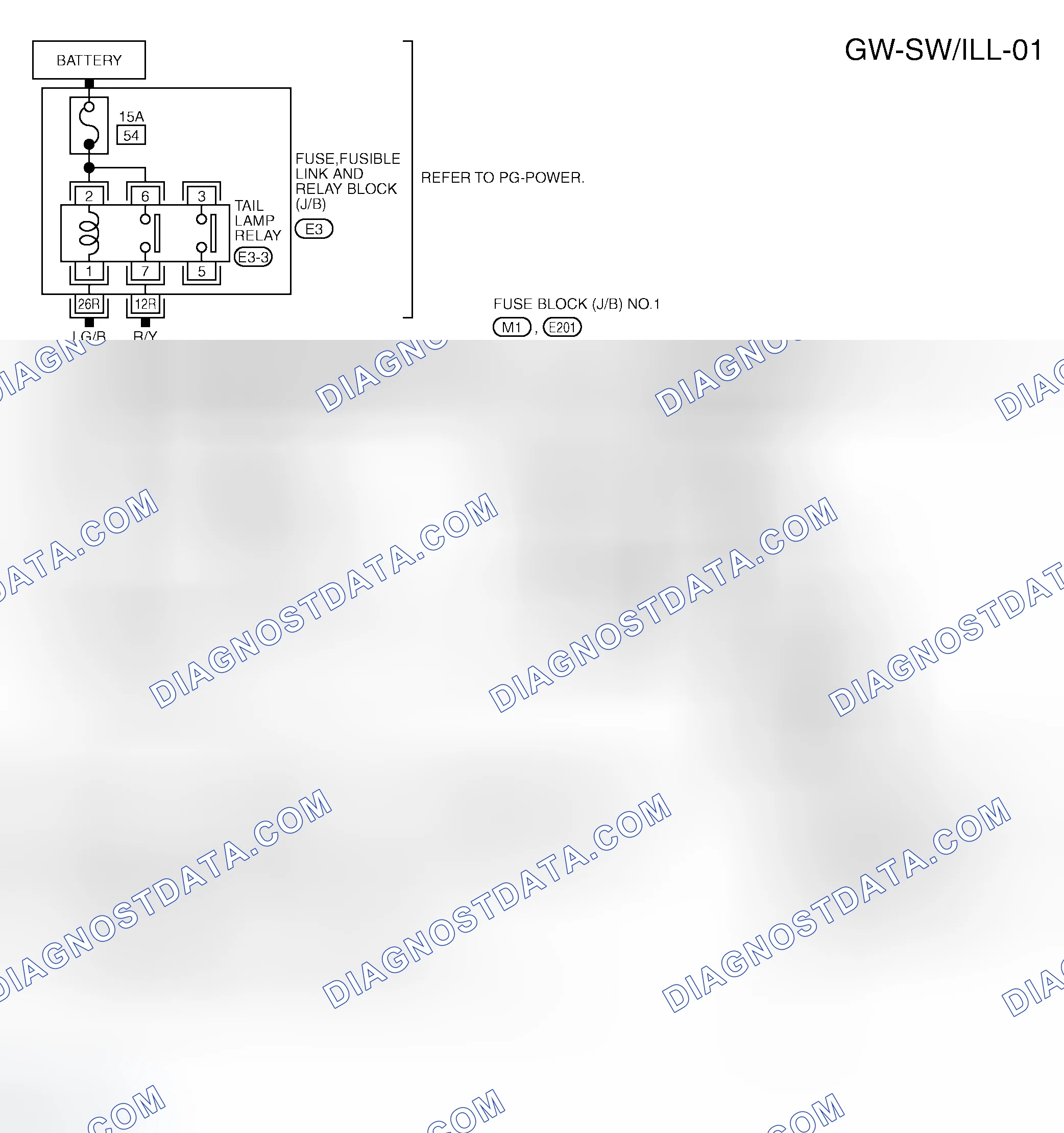 Scheme 218: WIRING DIAGRAM - SW/ILL