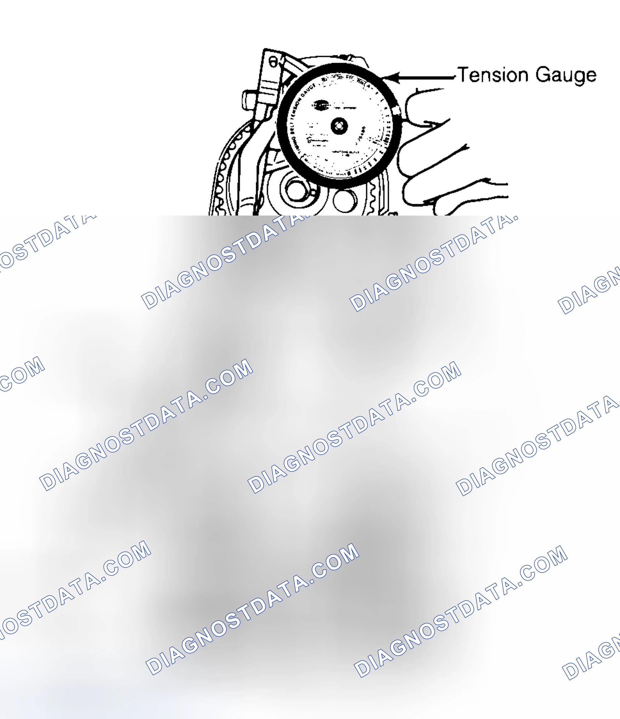 Scheme 3: Adjusting Typical Timing Belt Tension