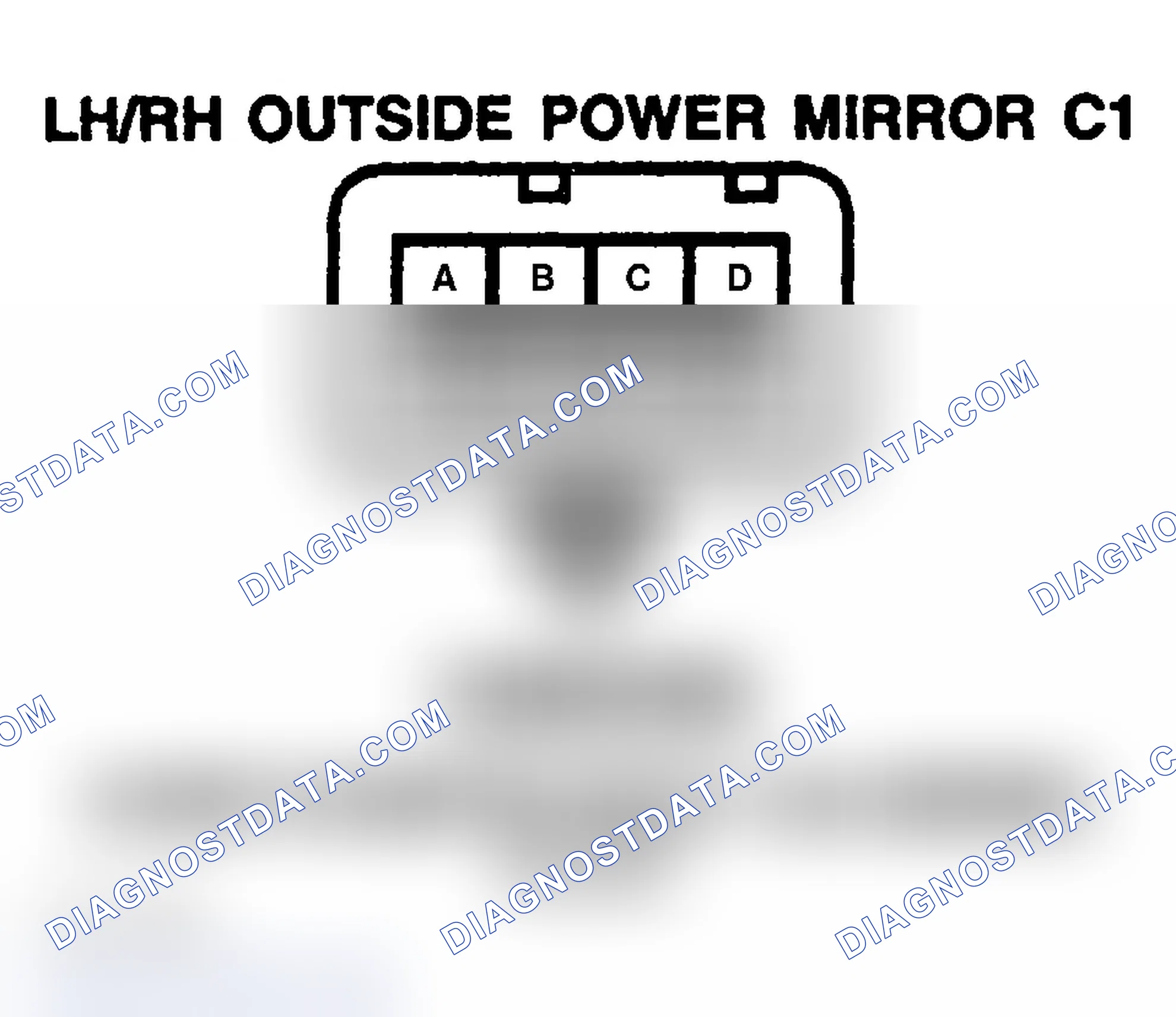 Scheme 173: OUTSIDE POWER MIRROR (LEFT & RIGHT-HAND) C1