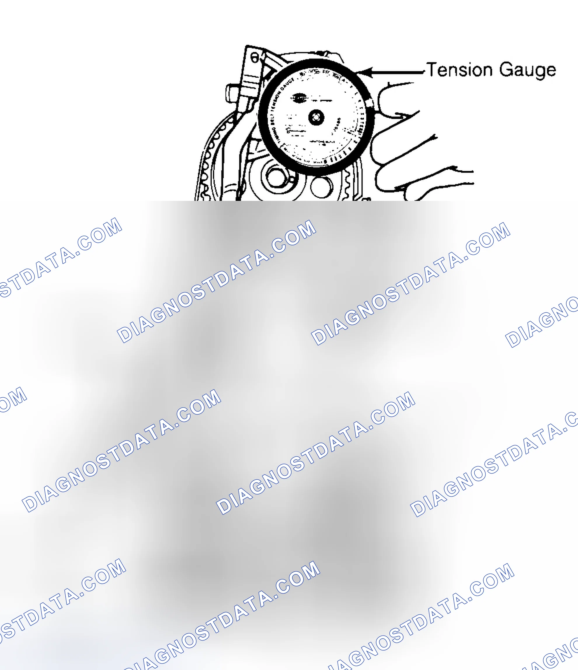 Scheme 3: Adjusting Typical Timing Belt Tension