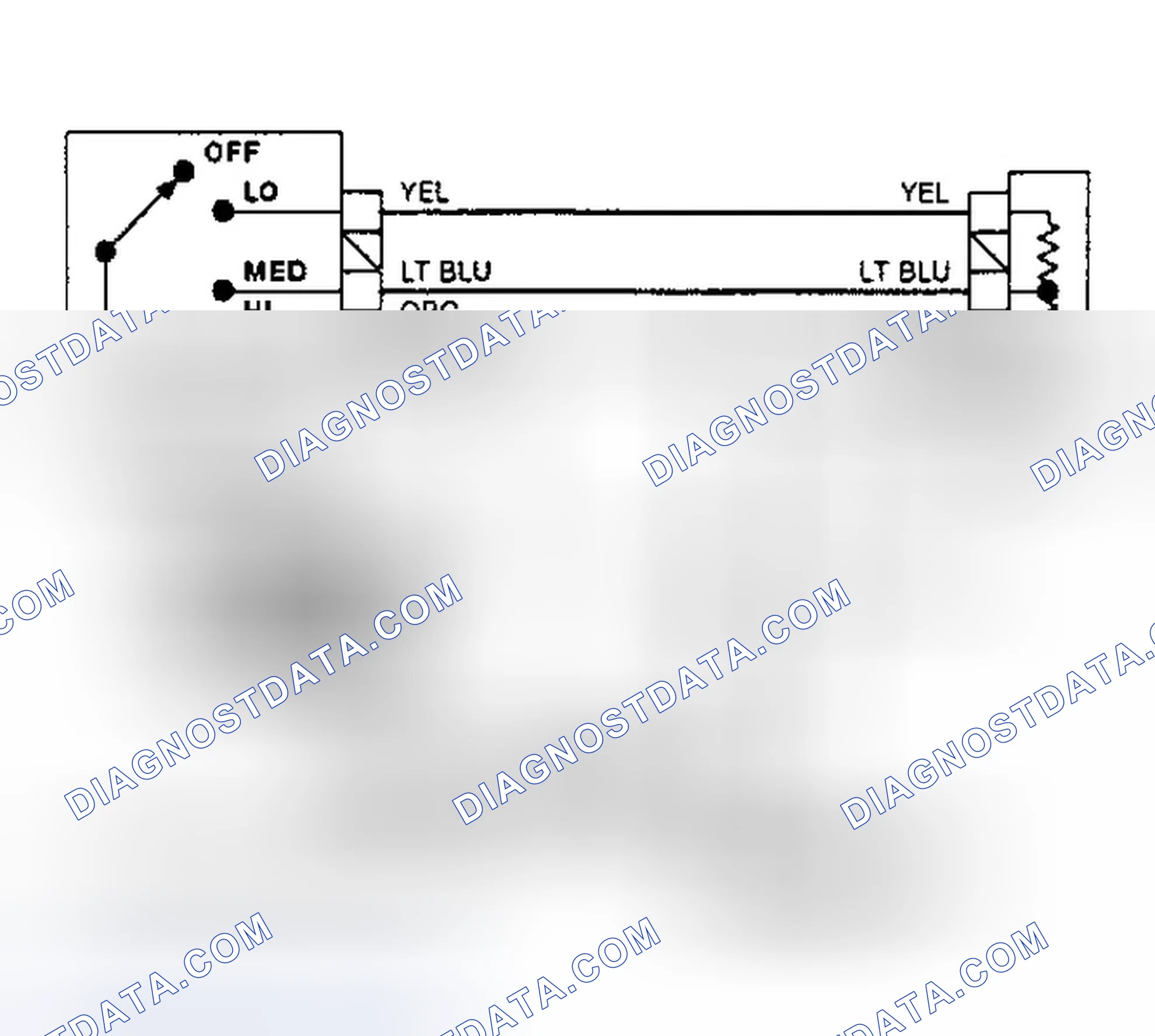 Fig. 3: Front Heater System Wiring Diagram