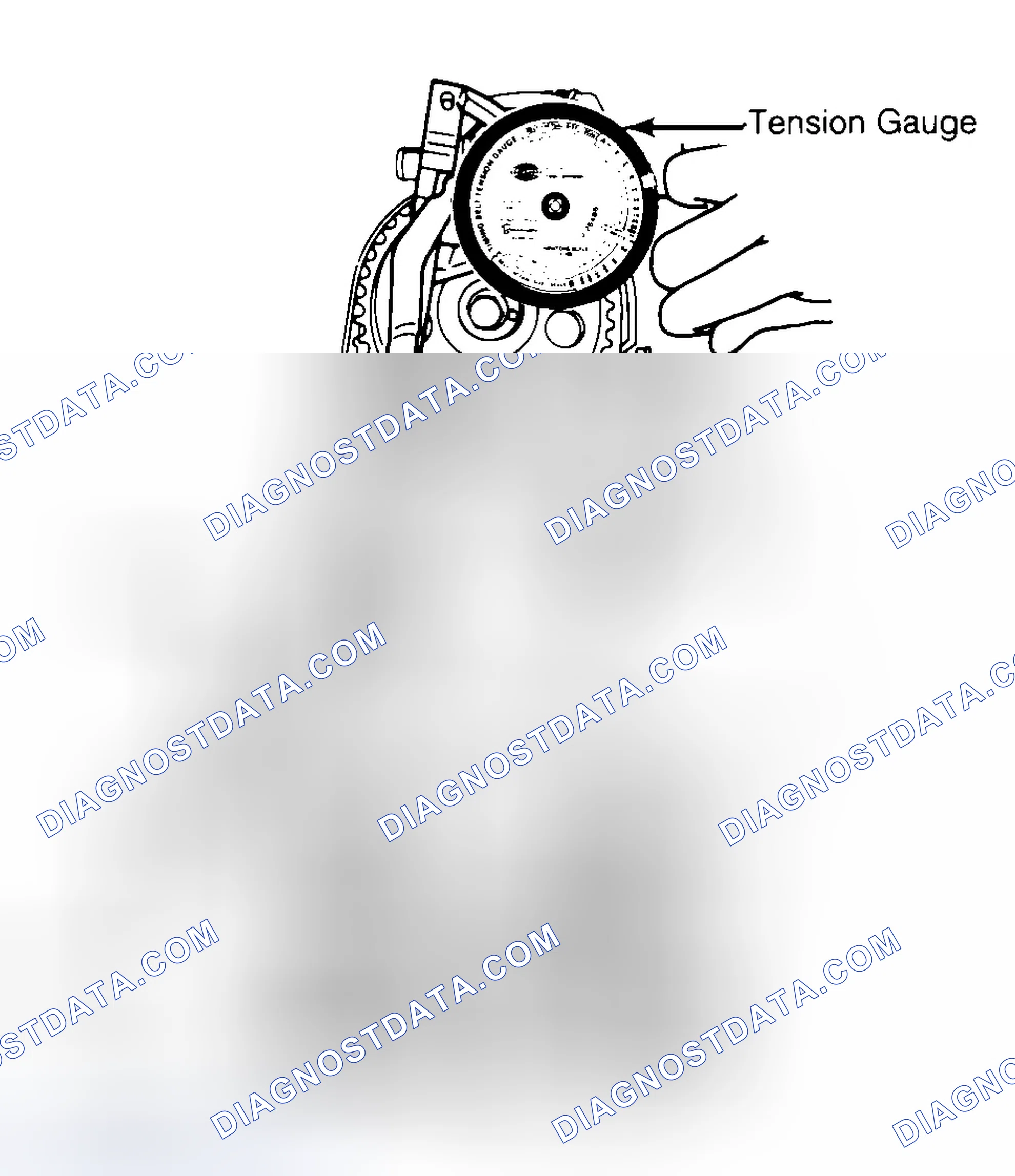 Scheme 3: Adjusting Typical Timing Belt Tension