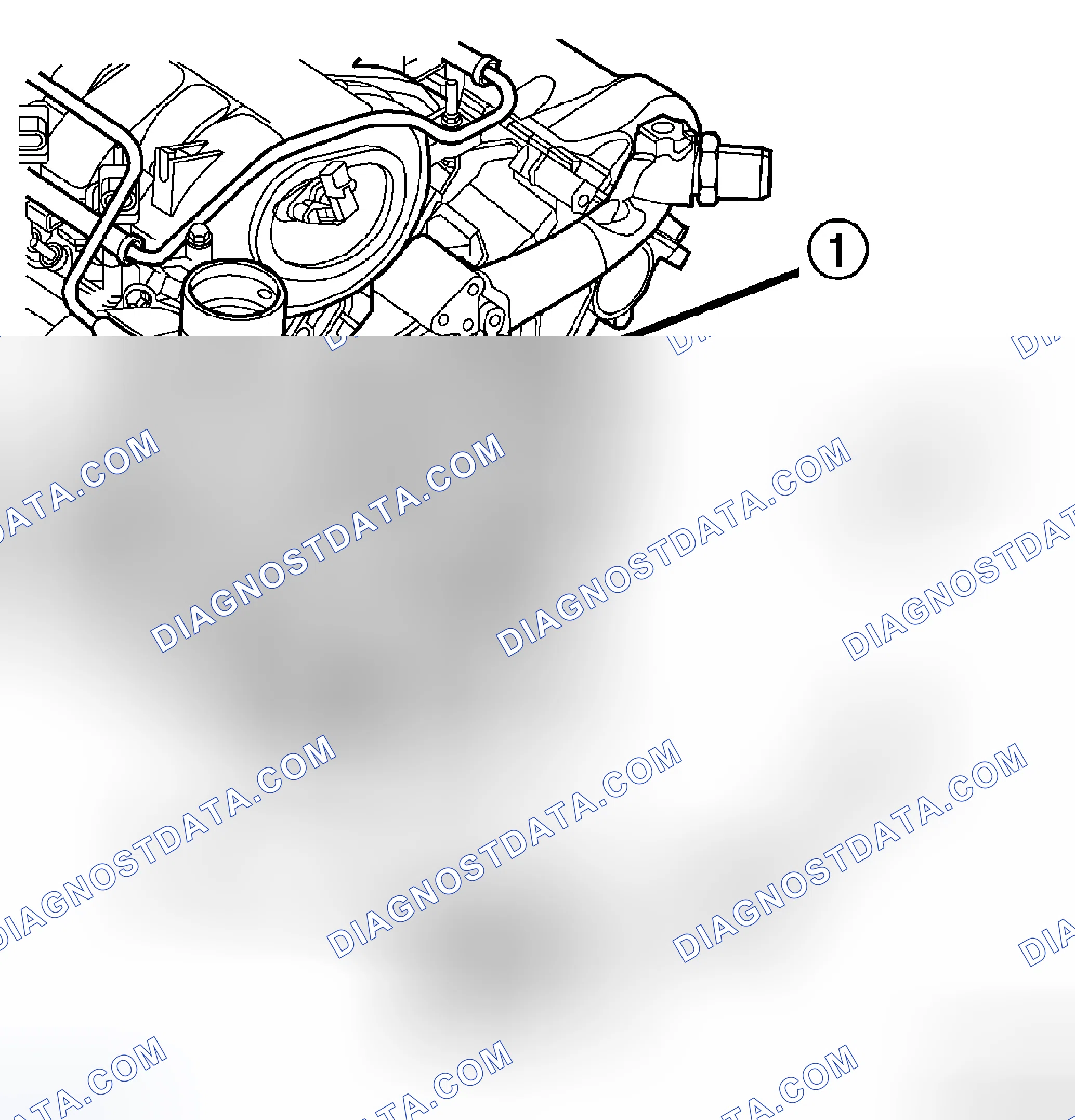 Scheme 6: ACCESSORY DRIVE BELT TENSIONER - REMOVAL - 3.7L/4.7L