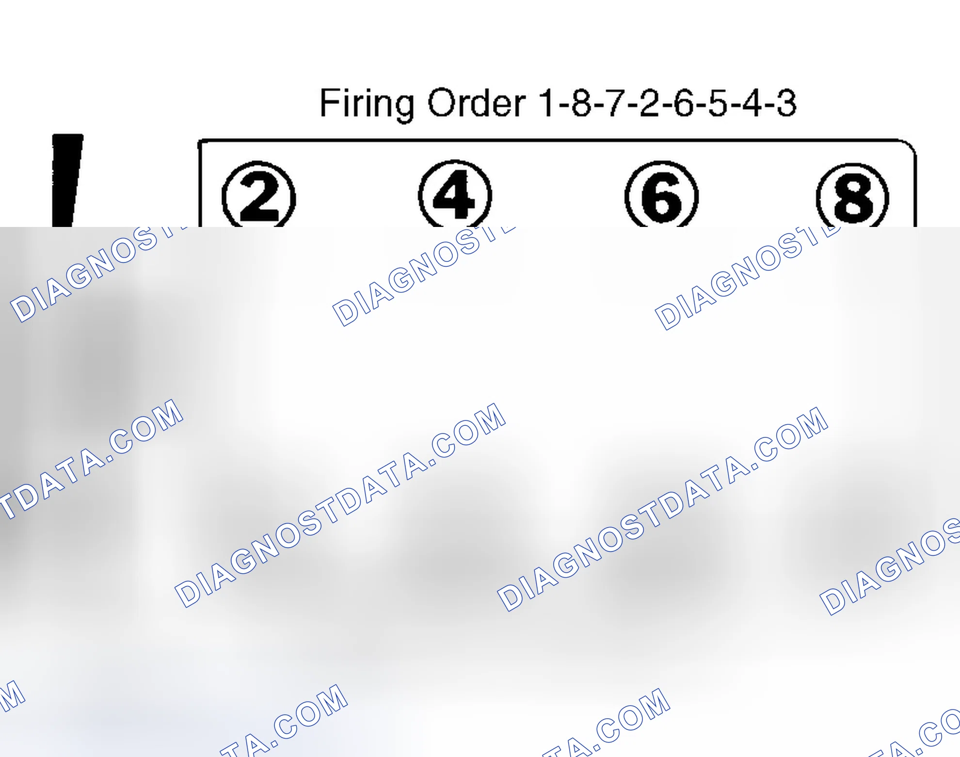Scheme 4: Firing Order (4.8L, 5.3L, 6.0L & 6.5L Diesel)