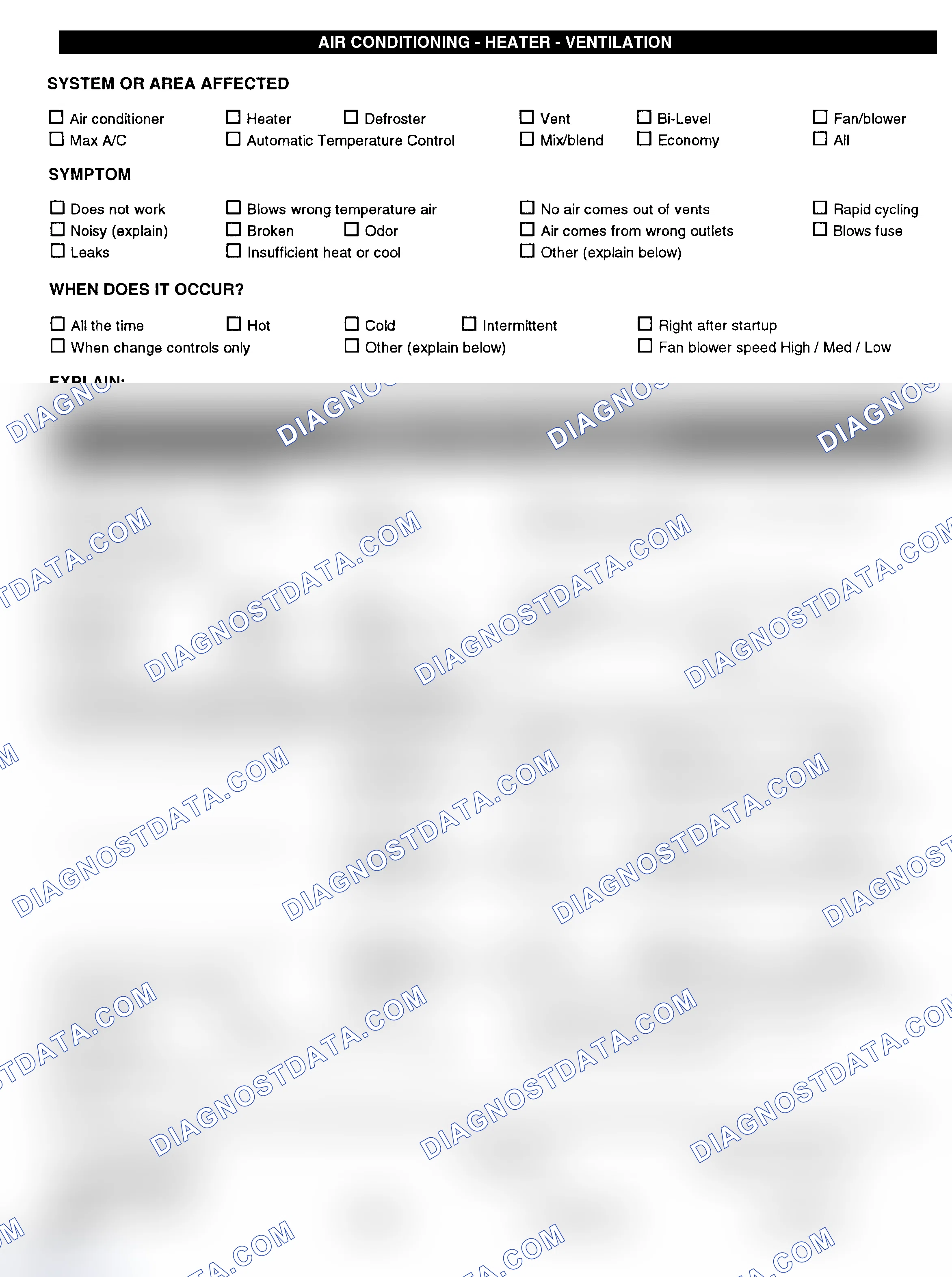 Scheme 4: Symptom Check List - Page 3