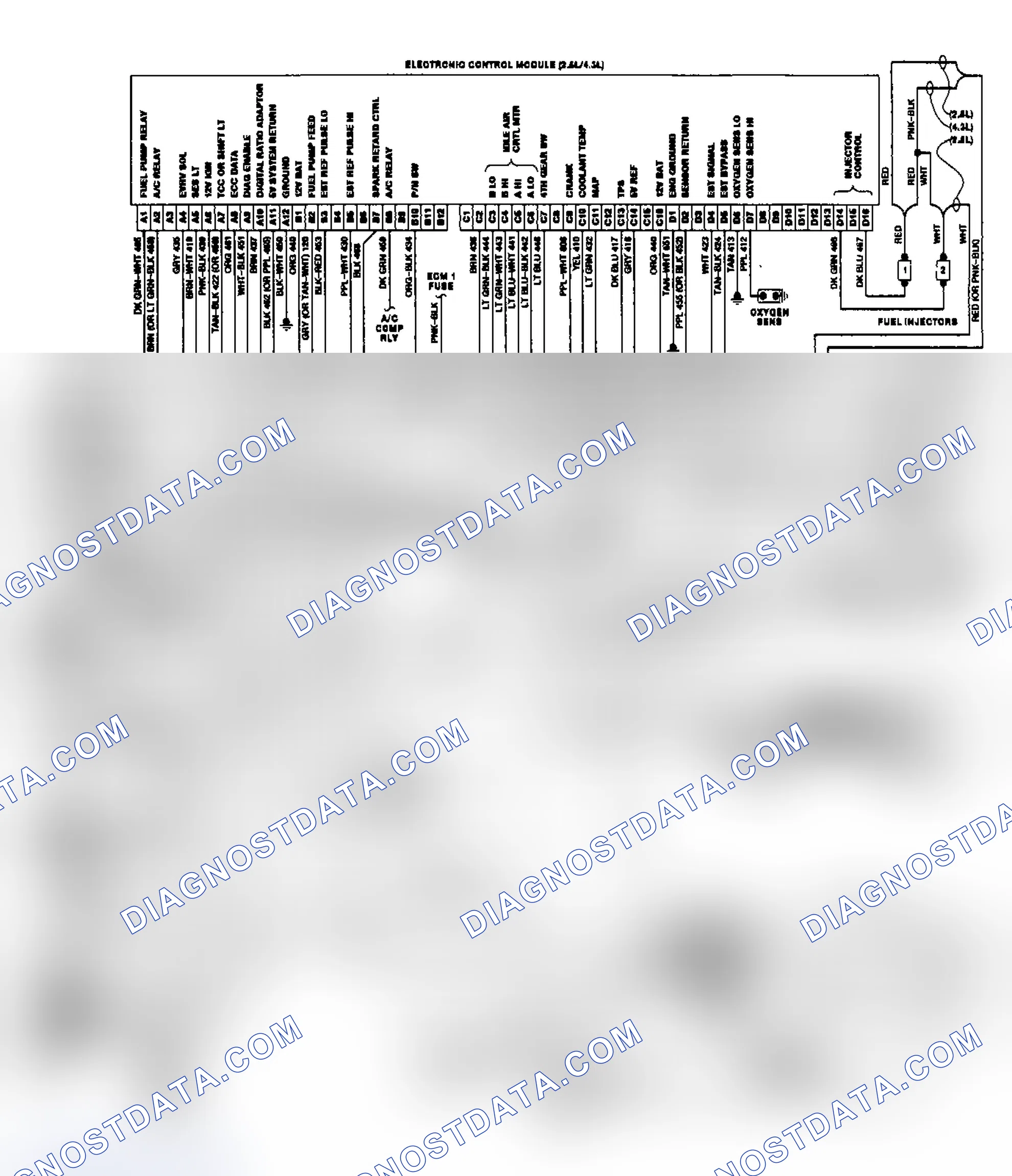 Scheme 11: "S" & "T" Series 2.8L & 4.3L Wiring Diagram