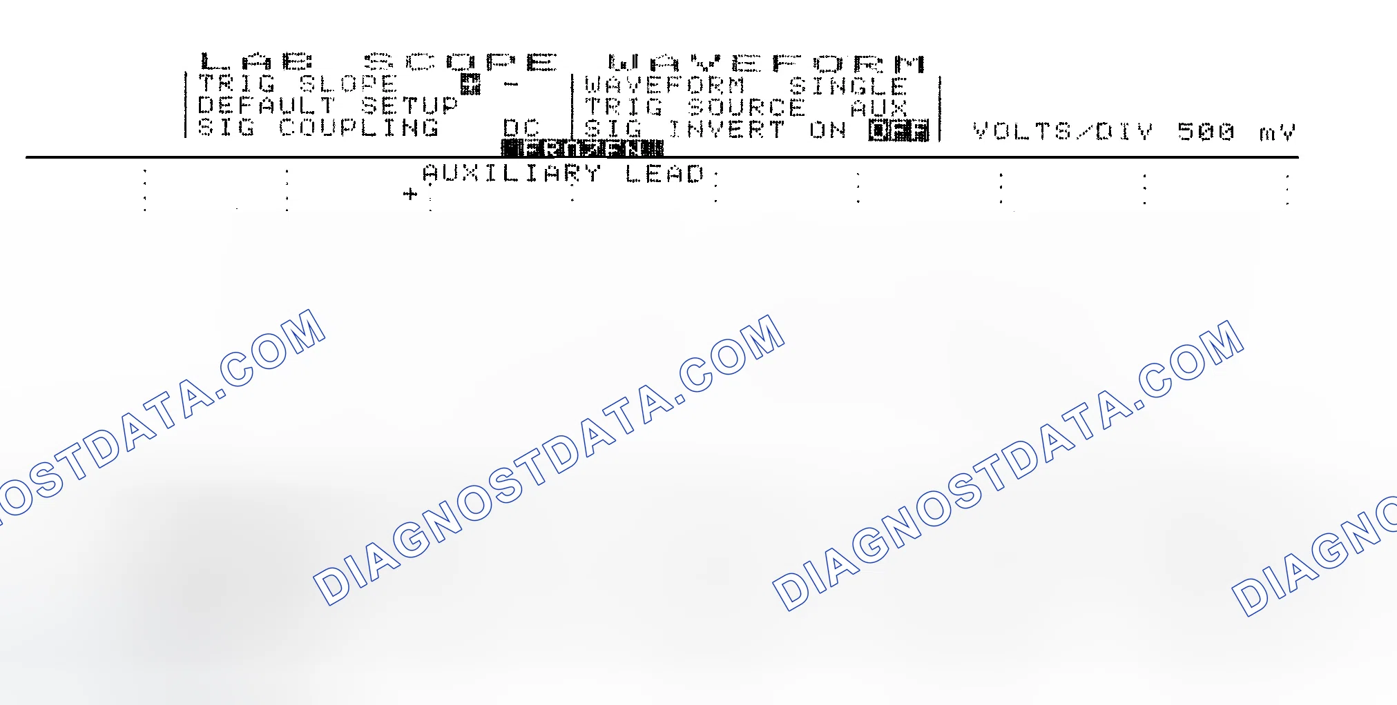 Scheme 14: Single Injector w/Excessive Current Flow - Current Pattern